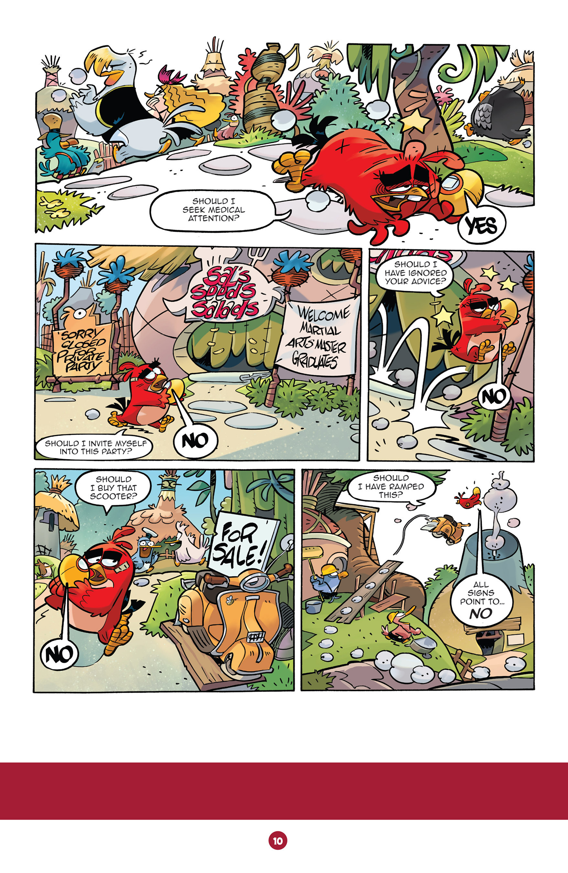 Read online Angry Birds: Big Movie Eggstravaganza comic -  Issue # Full - 12