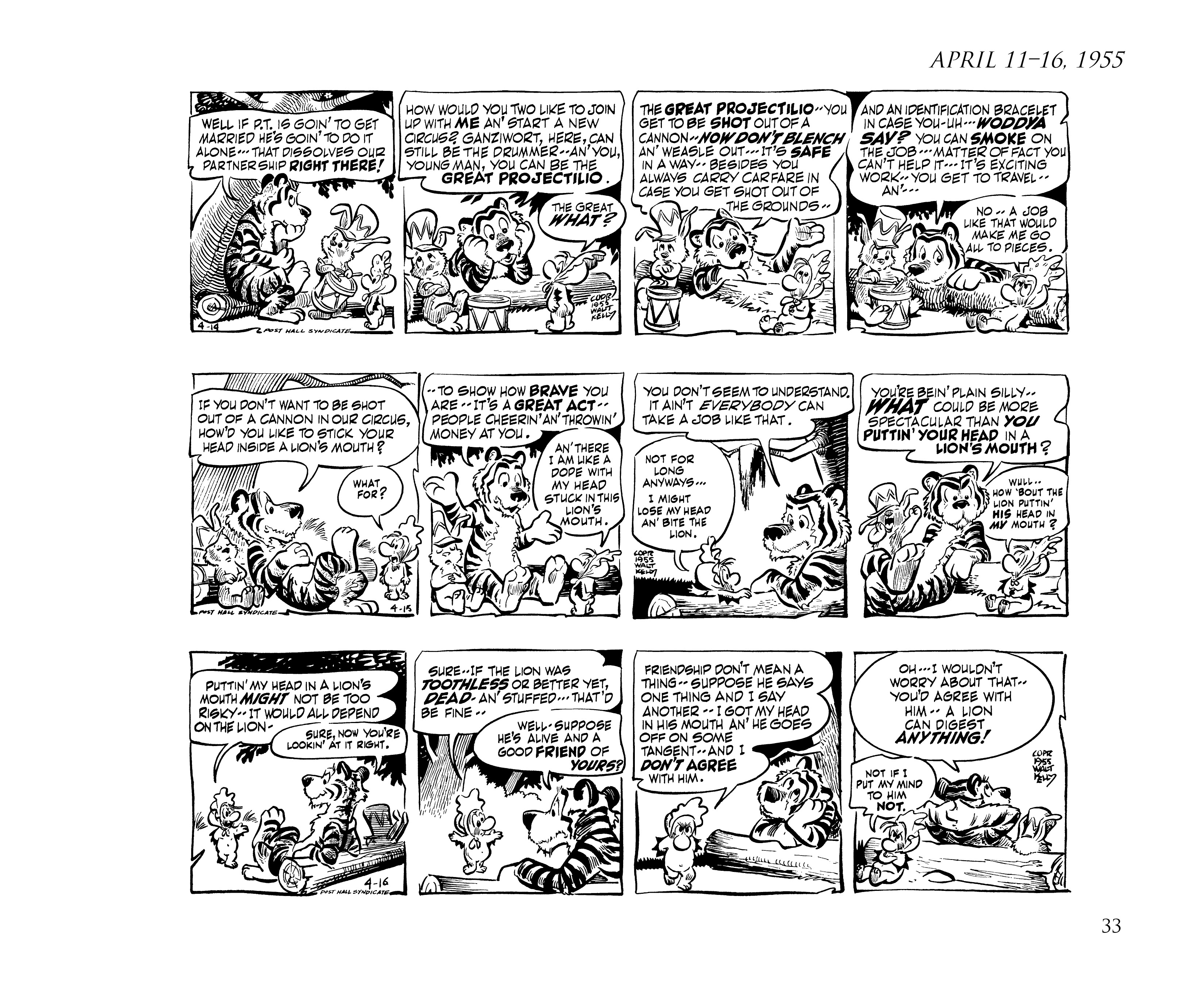 Read online Pogo by Walt Kelly: The Complete Syndicated Comic Strips comic -  Issue # TPB 4 (Part 1) - 45