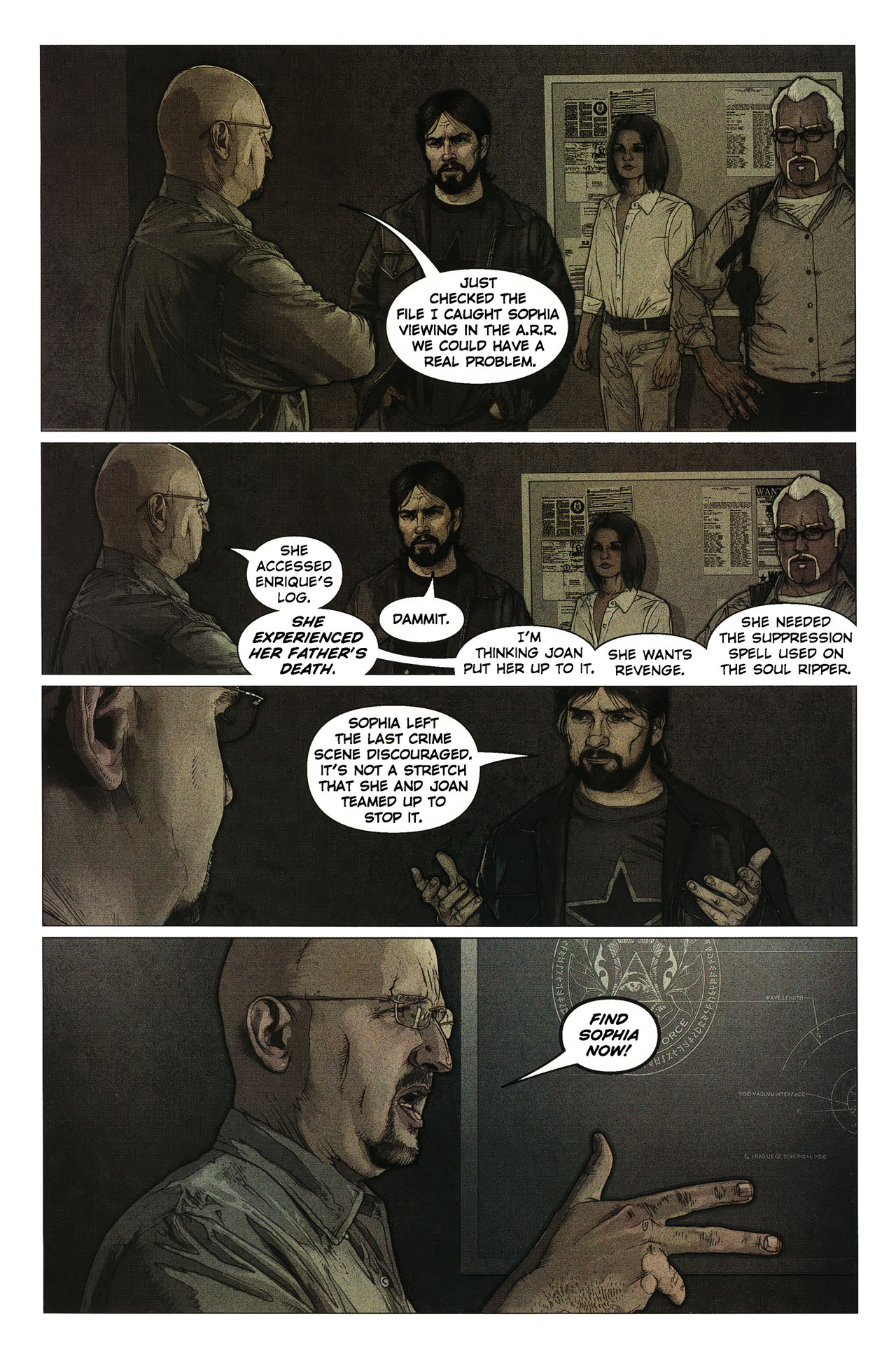 Read online O.C.T.: Occult Crimes Taskforce comic -  Issue #4 - 5