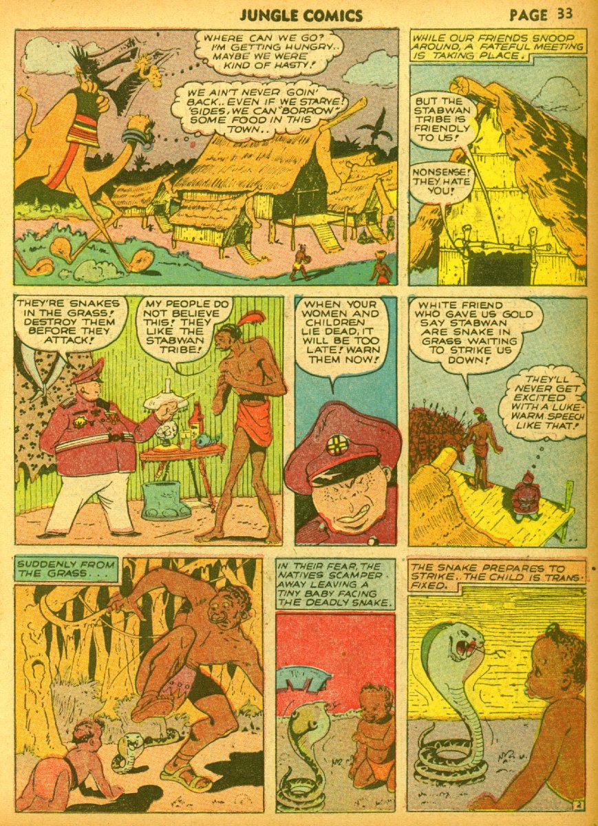 Read online Jungle Comics comic -  Issue #17 - 35