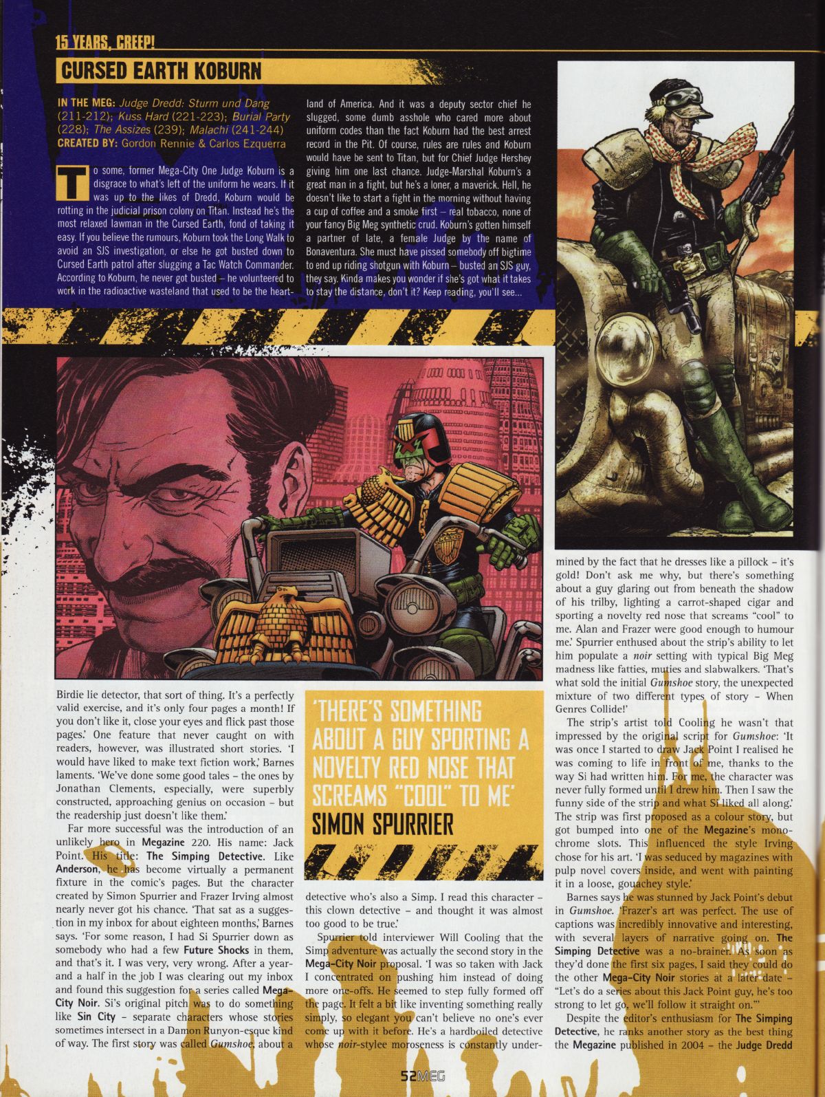 Read online Judge Dredd Megazine (Vol. 5) comic -  Issue #242 - 52