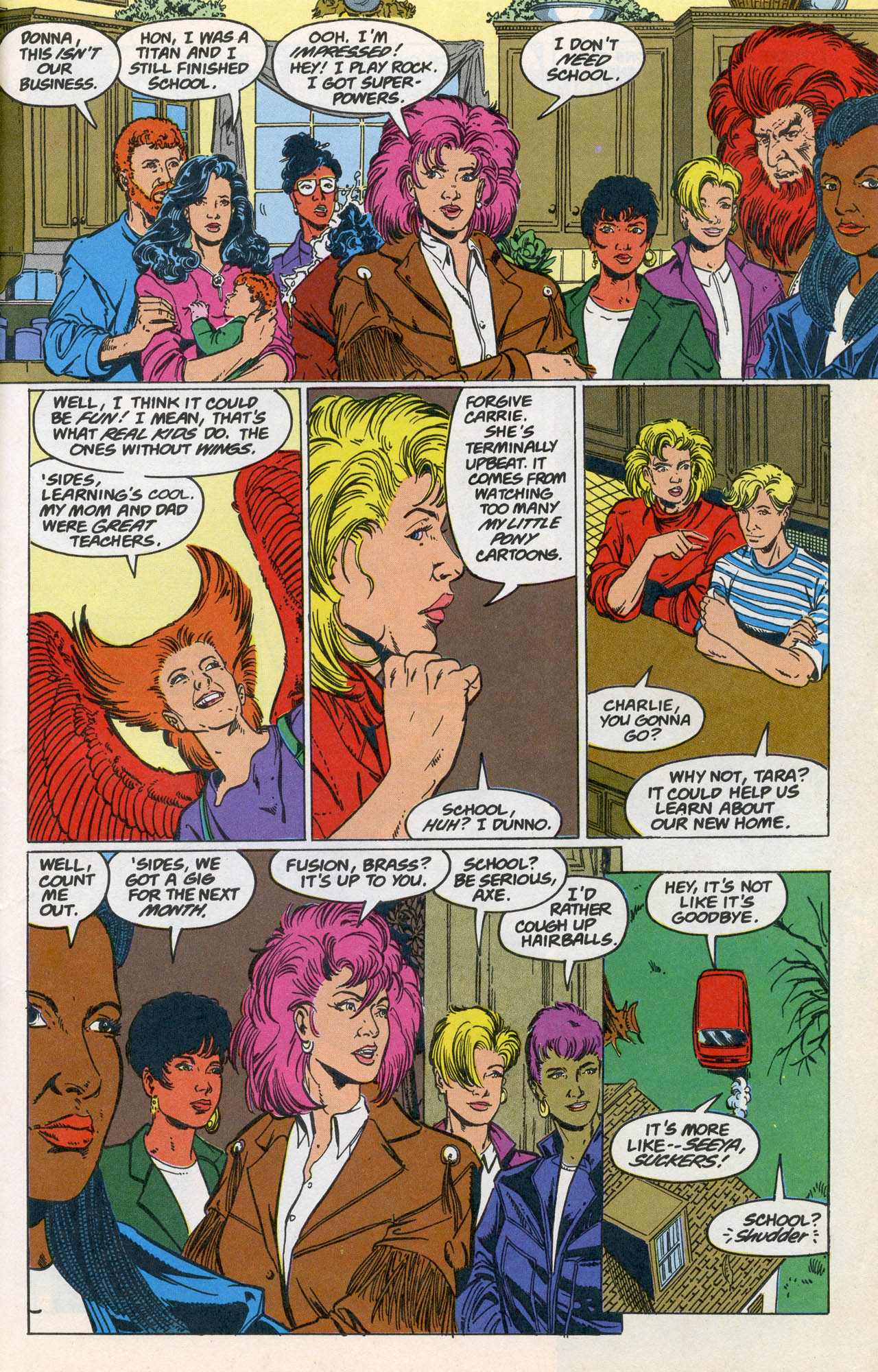 Read online Team Titans comic -  Issue #7 - 22