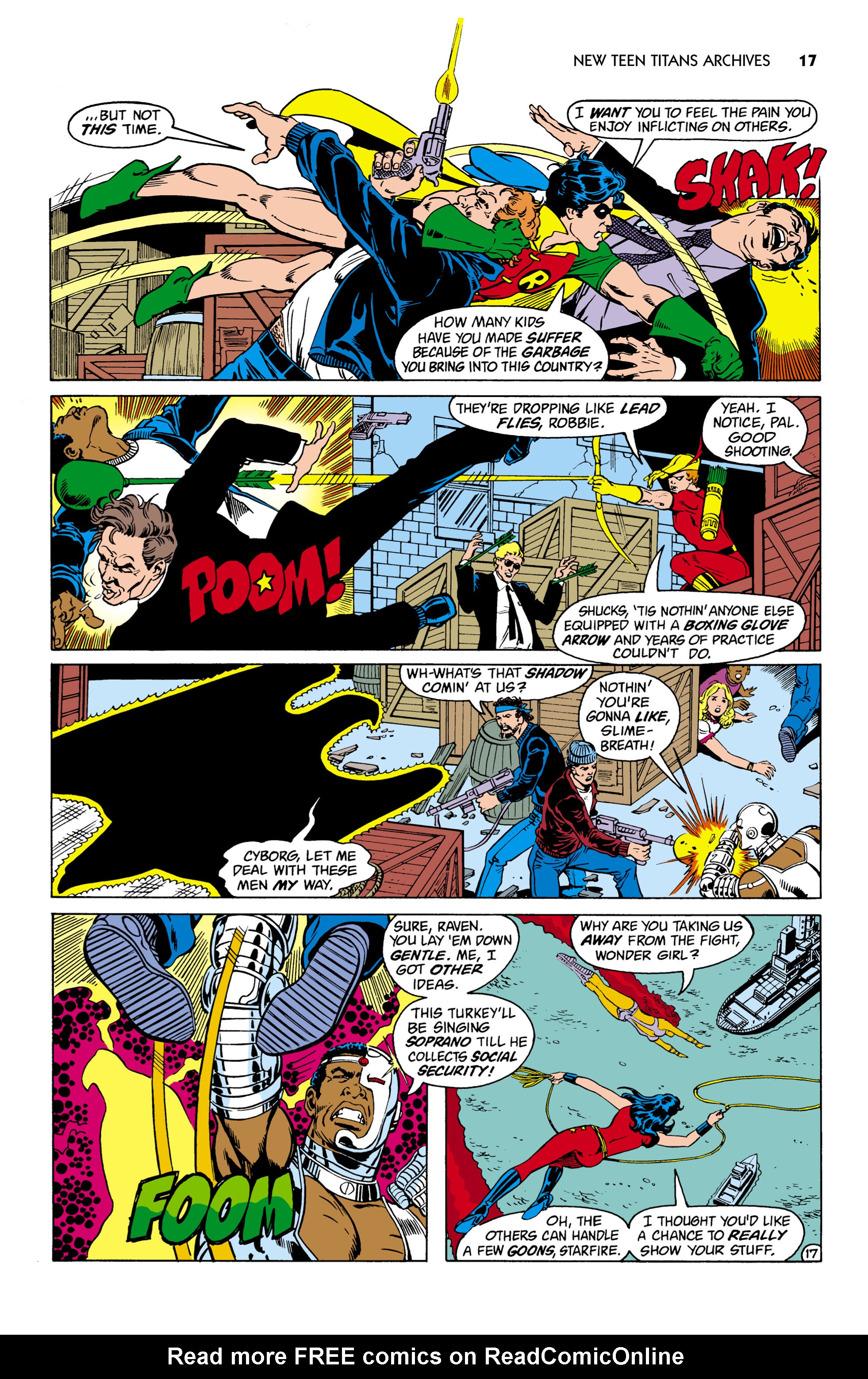 Read online The New Teen Titans (1980) comic -  Issue #27 - 18