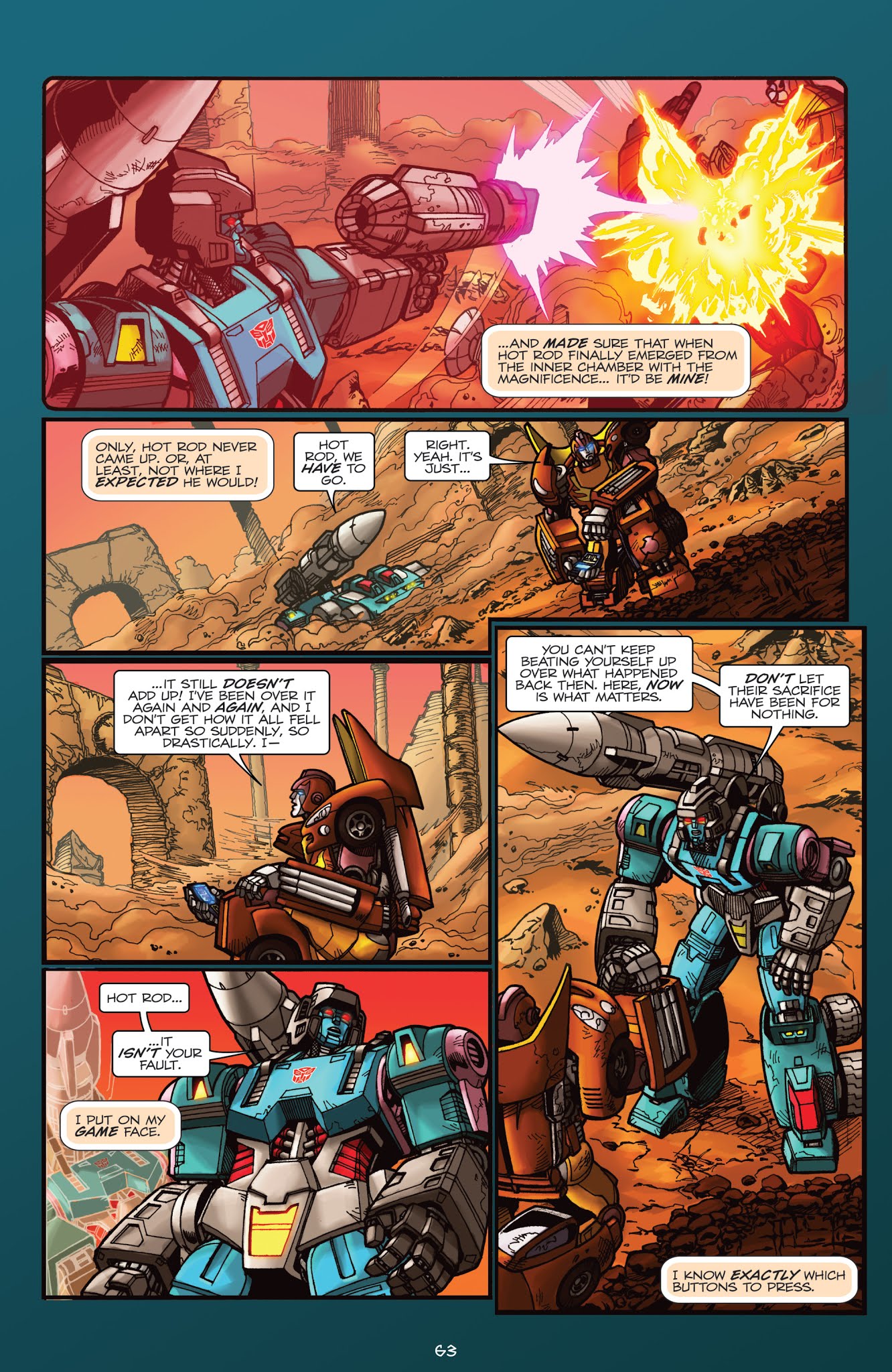 Read online Transformers: The IDW Collection comic -  Issue # TPB 4 (Part 1) - 64