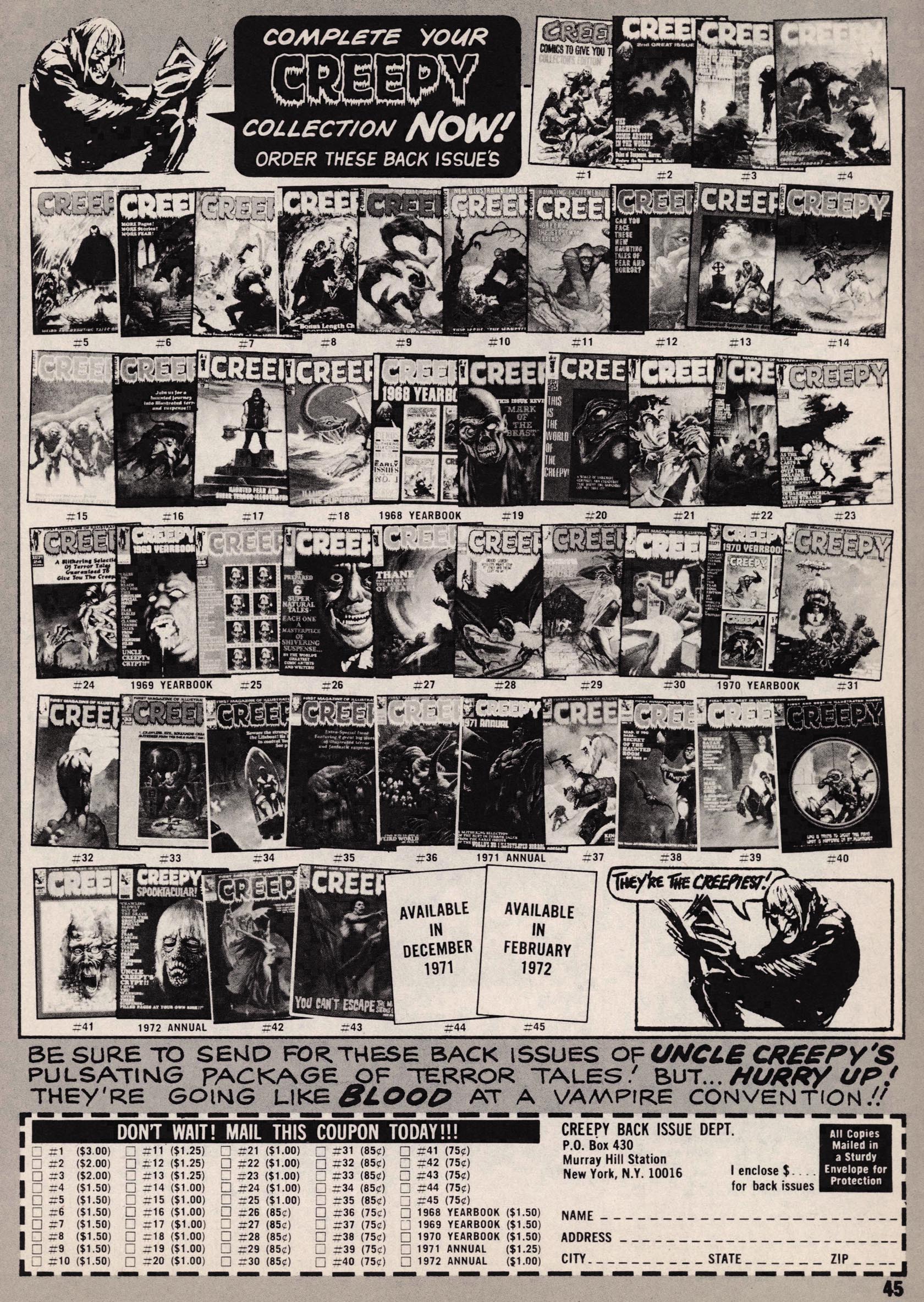 Read online Vampirella (1969) comic -  Issue #15 - 45