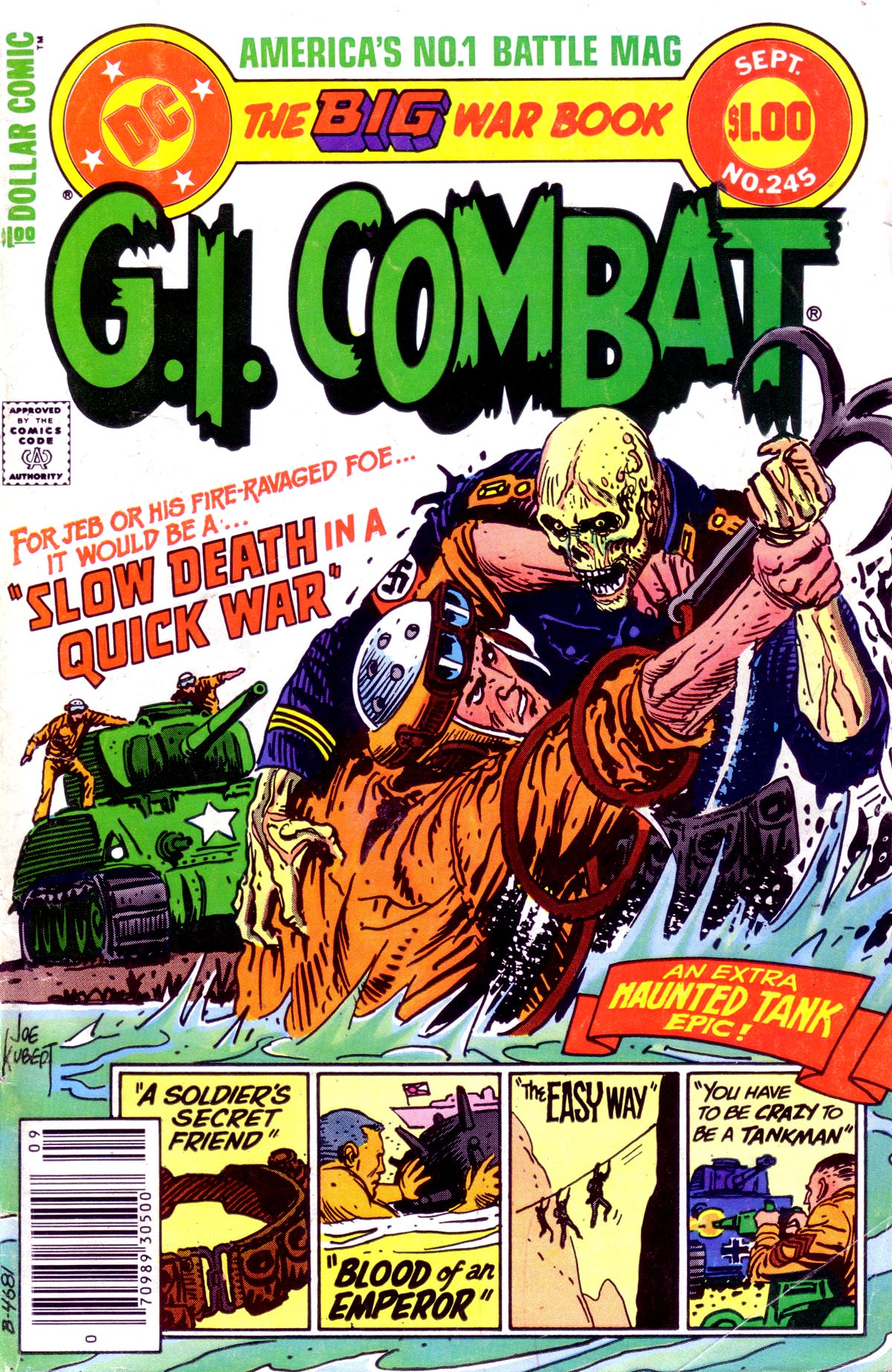 Read online G.I. Combat (1952) comic -  Issue #245 - 1