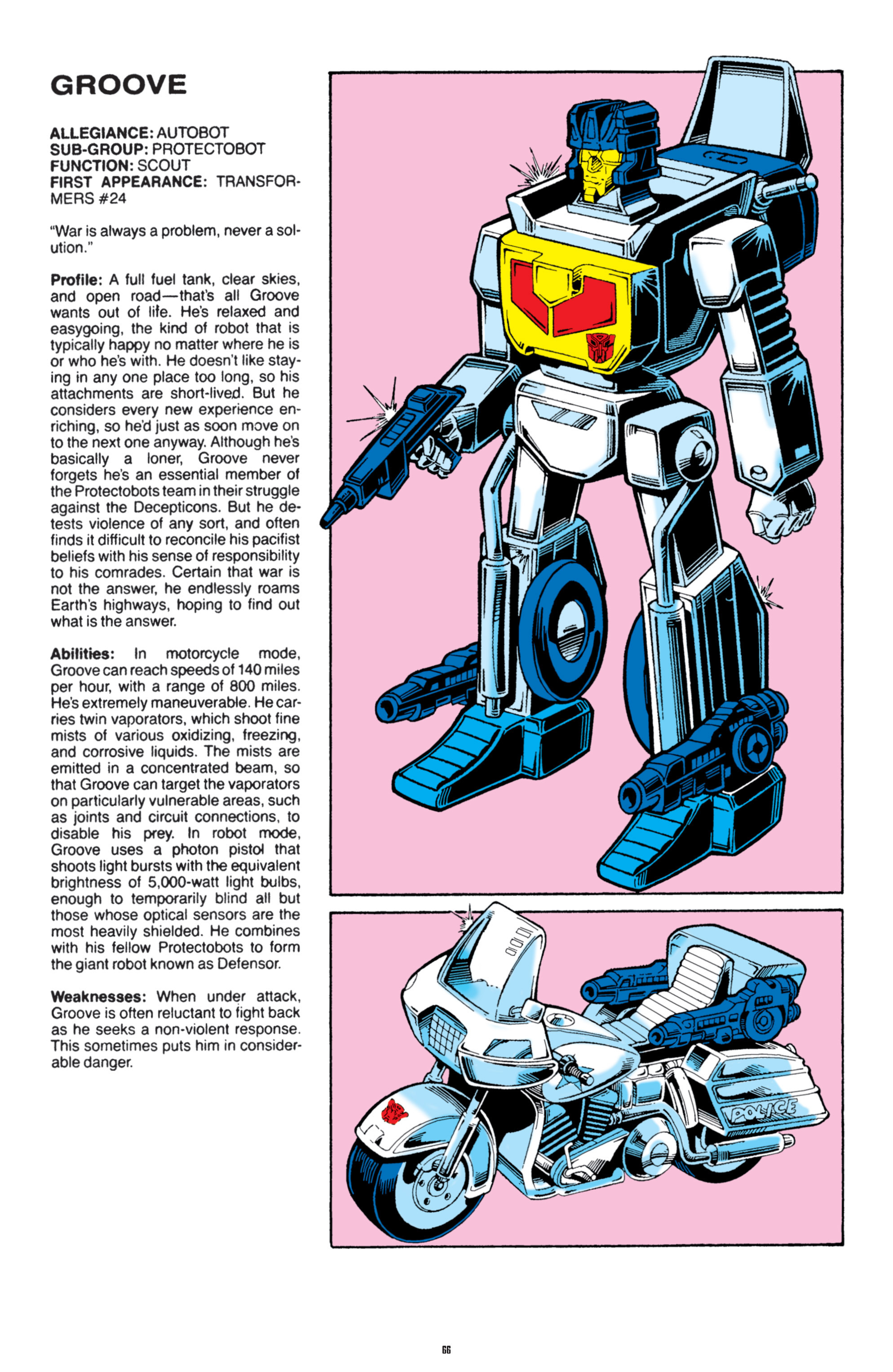 Read online The Transformers Classics comic -  Issue # TPB 8 - 65