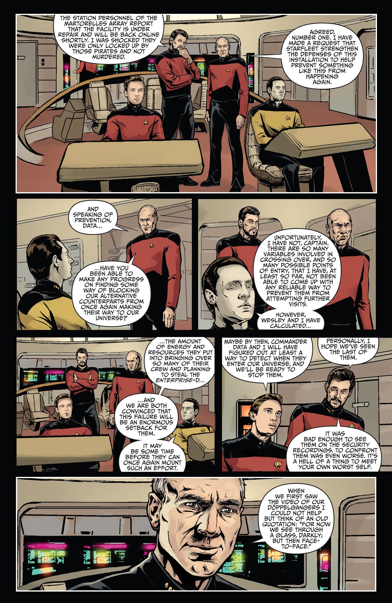 Read online Star Trek: The Next Generation: Through the Mirror comic -  Issue #5 - 15