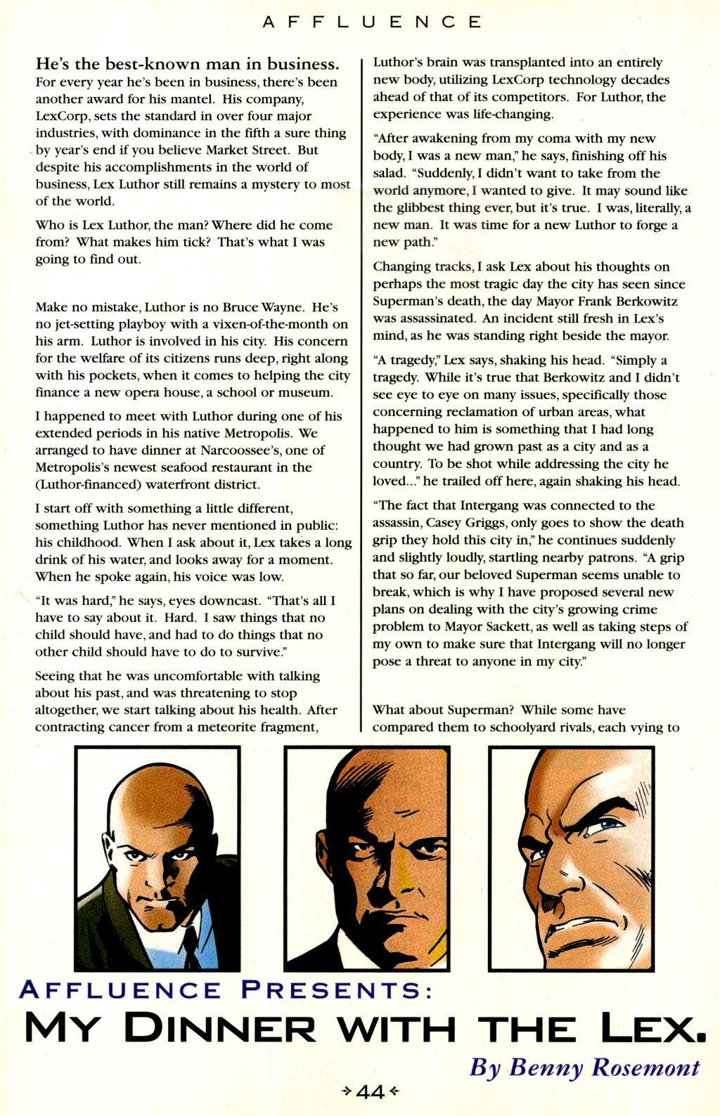 Read online Superman Villains Secret Files comic -  Issue # Full - 40