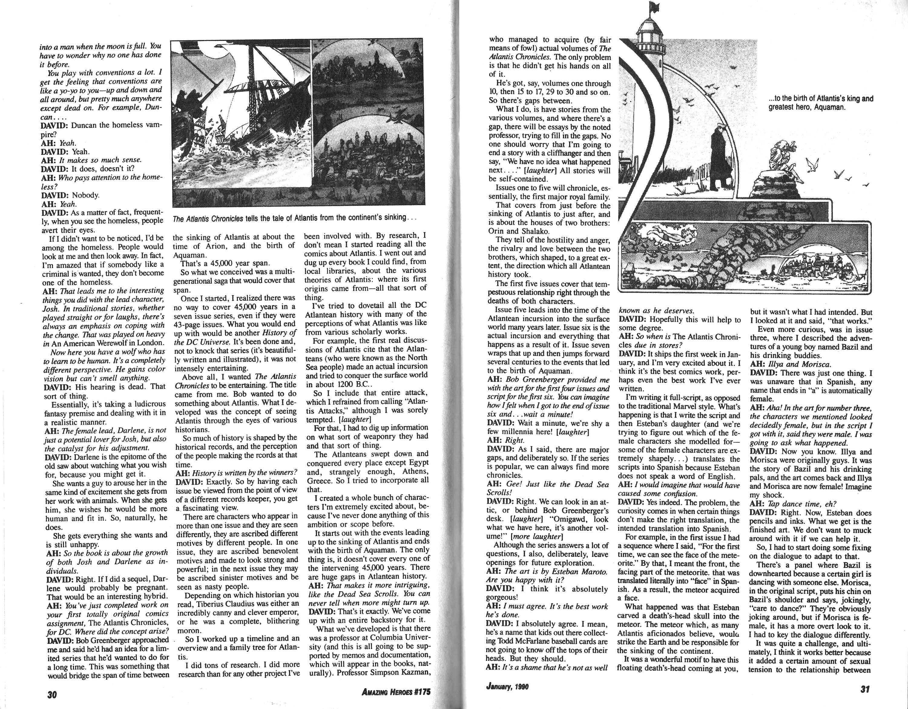 Read online Amazing Heroes comic -  Issue #175 - 16