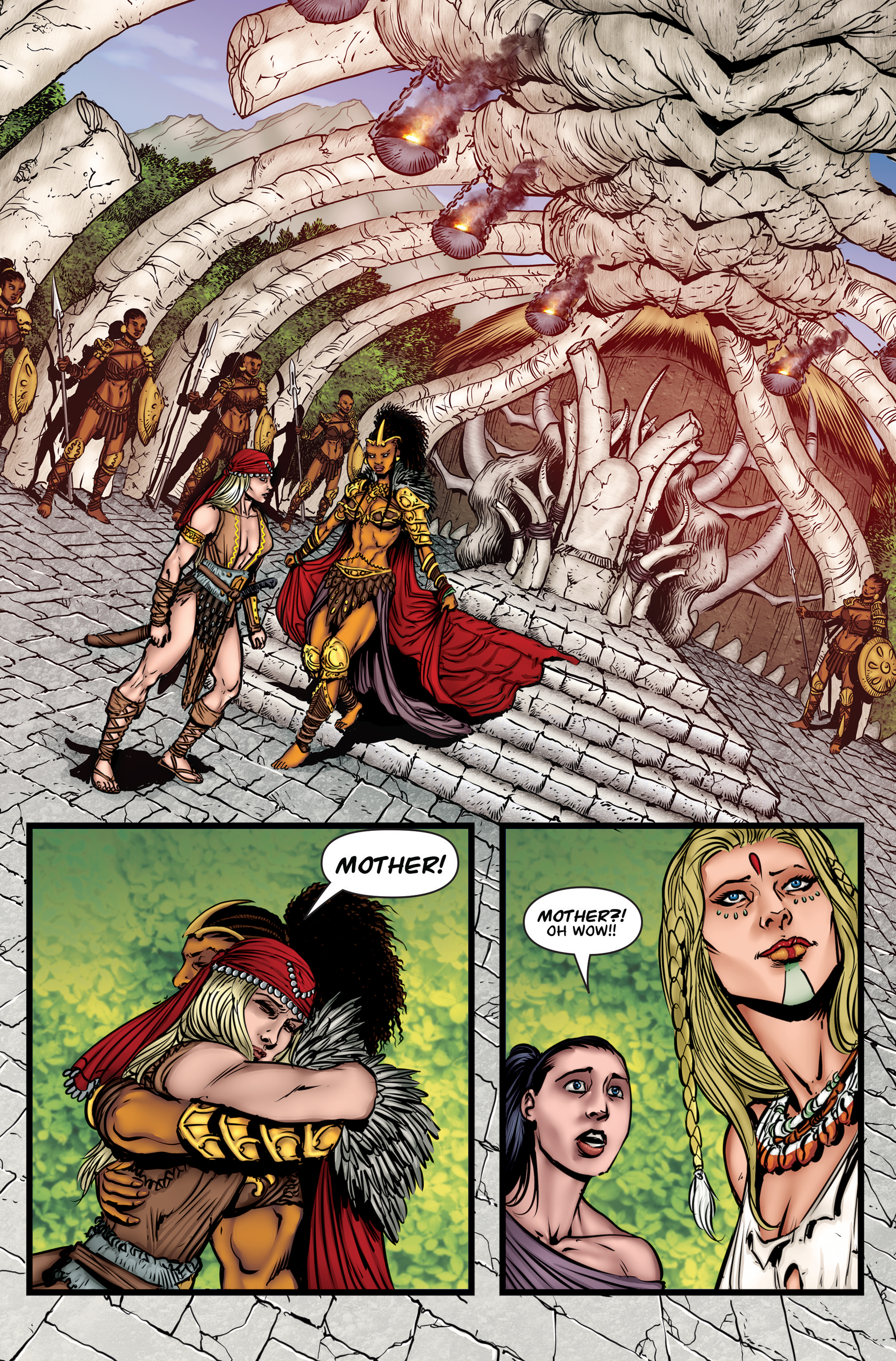 Read online Arhian: Head Huntress comic -  Issue #5 - 5