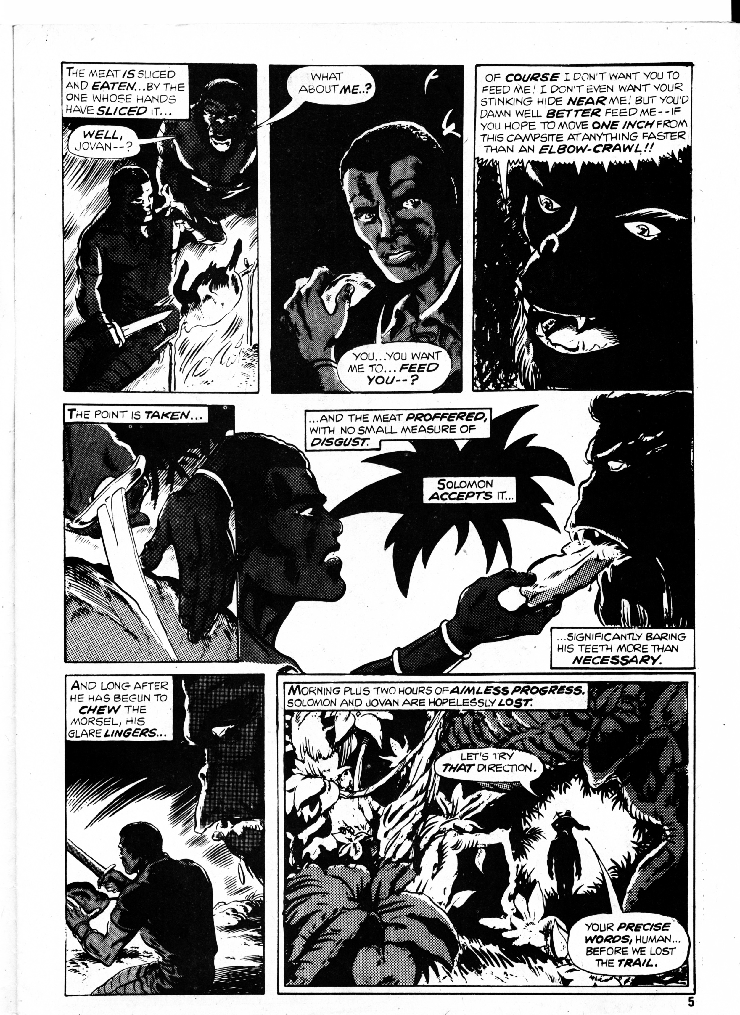 Read online Planet of the Apes (1974) comic -  Issue #21 - 5