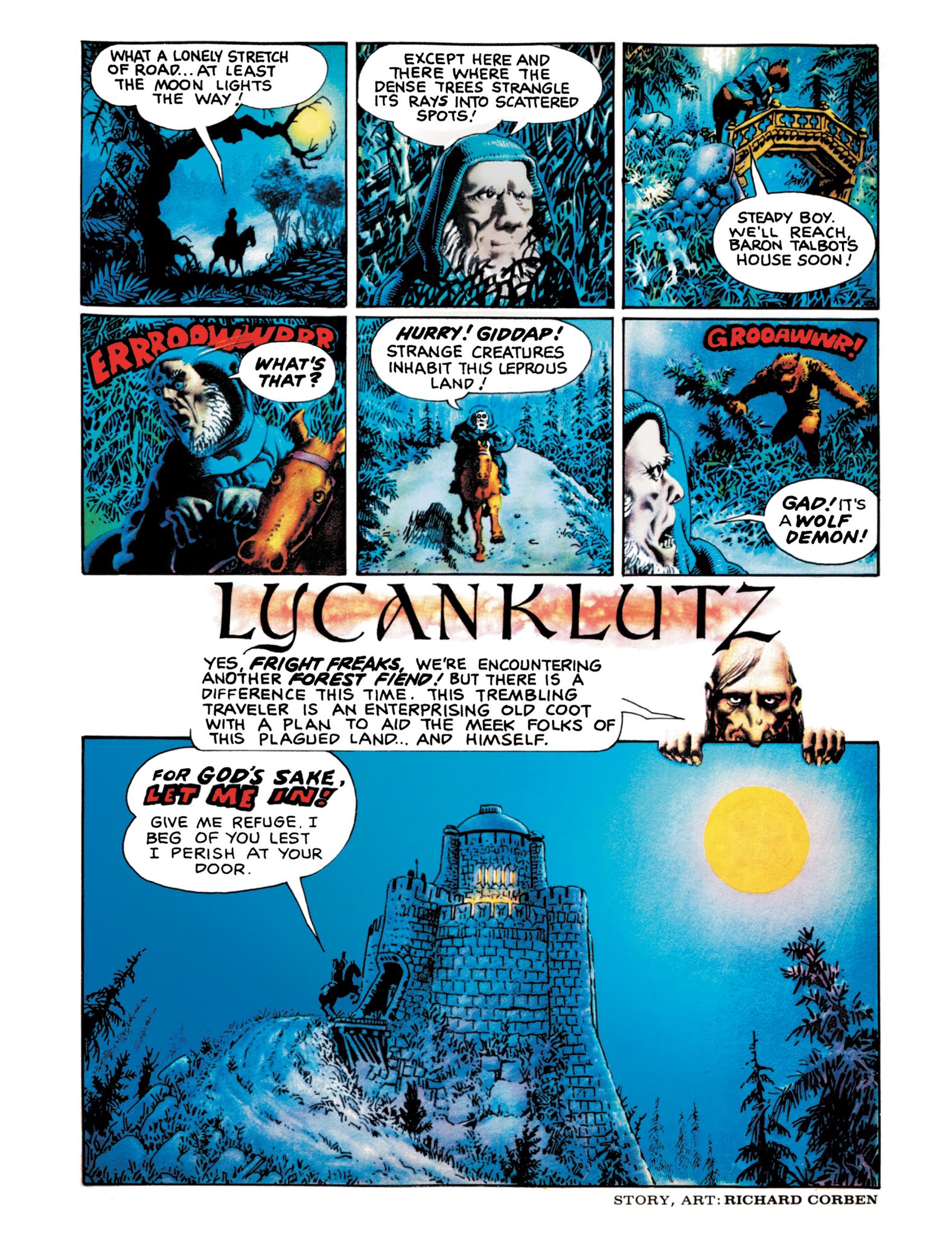 Read online Creepy Presents Richard Corben comic -  Issue # TPB (Part 1) - 54