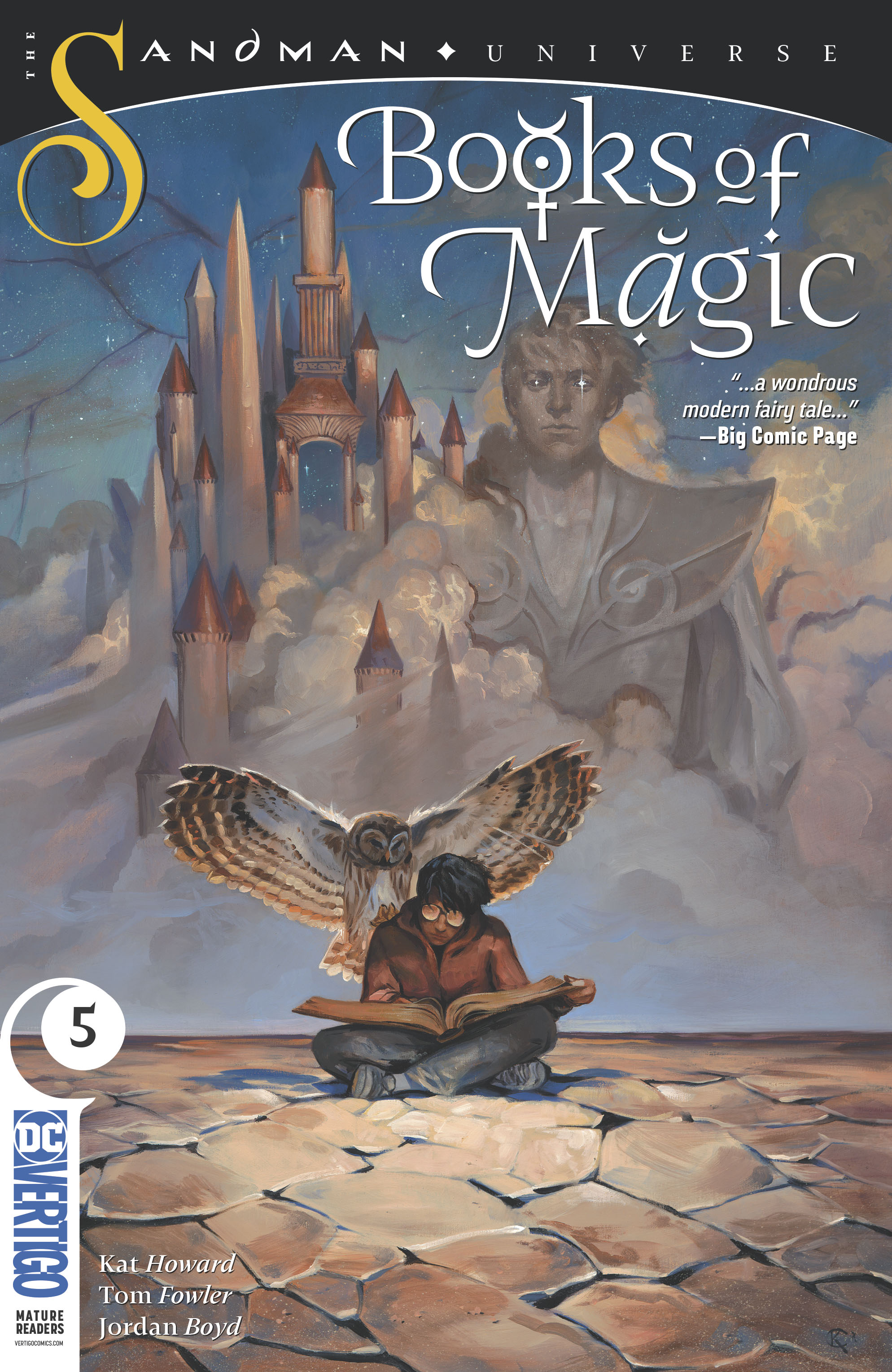 Read online Books of Magic (2018) comic -  Issue #5 - 1