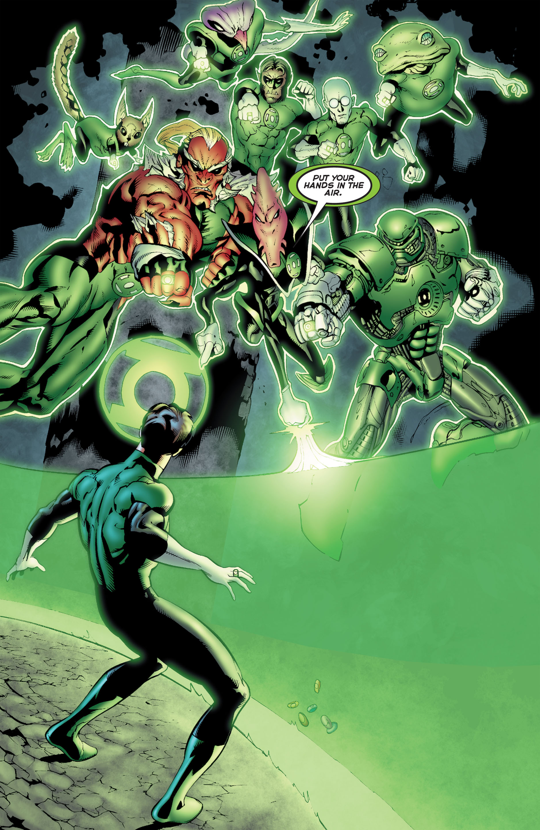 Read online Green Lantern: War of the Green Lanterns (2011) comic -  Issue # TPB - 42