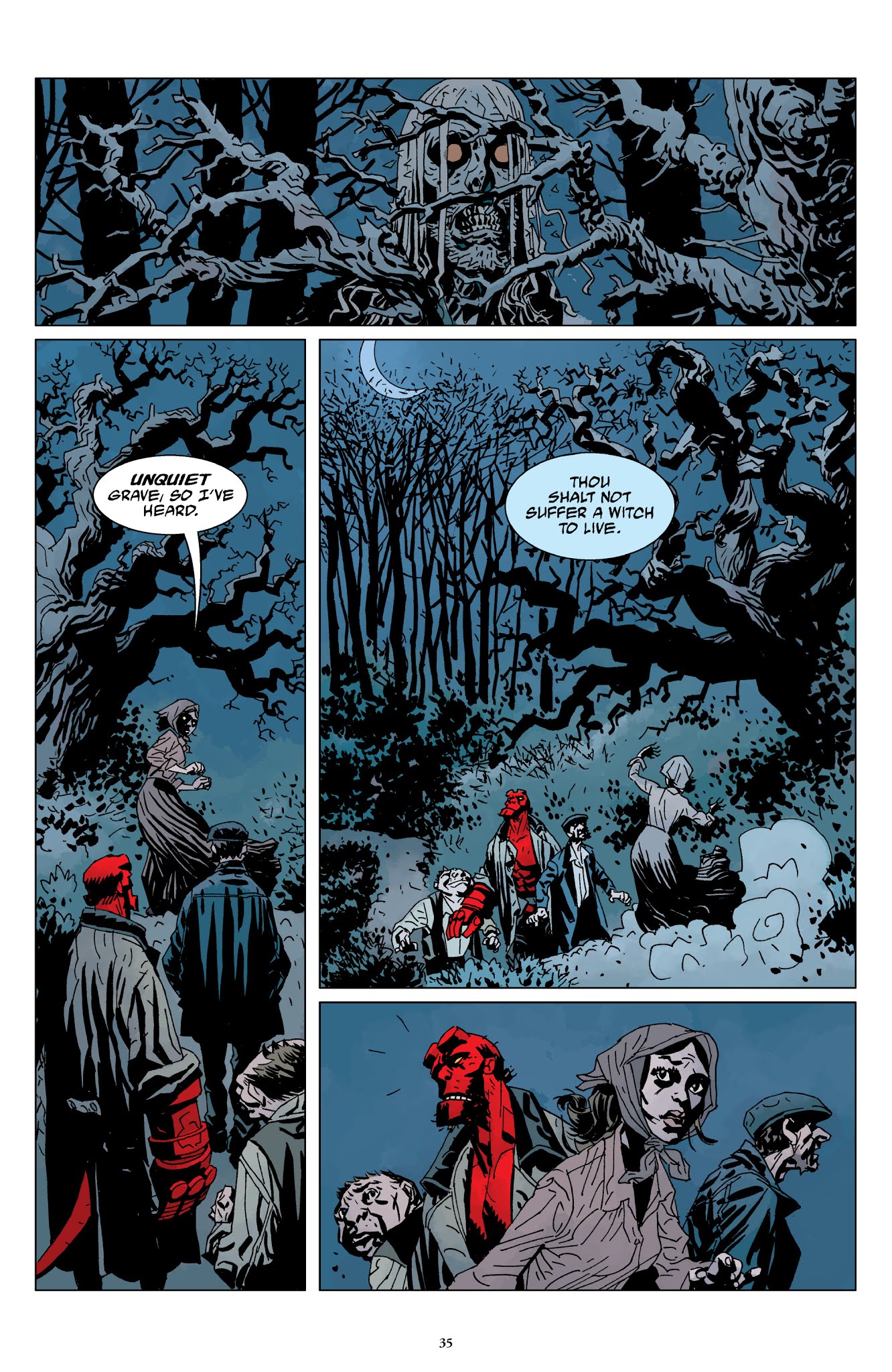 Read online Hellboy Omnibus comic -  Issue # TPB 3 (Part 1) - 36