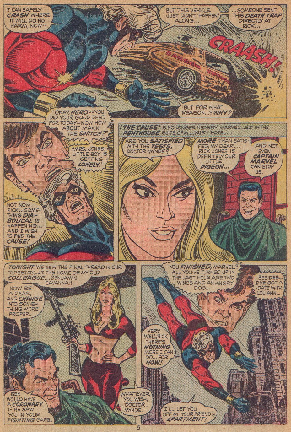 Captain Marvel (1968) Issue #24 #24 - English 5