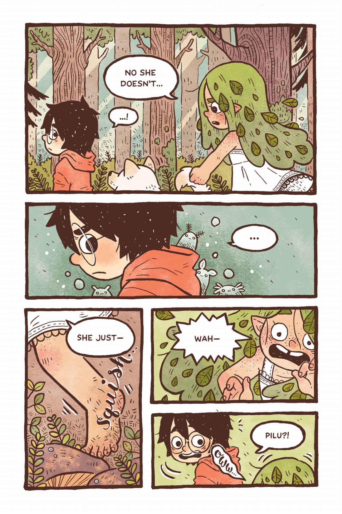 Read online Pilu of the Woods comic -  Issue # TPB (Part 1) - 48