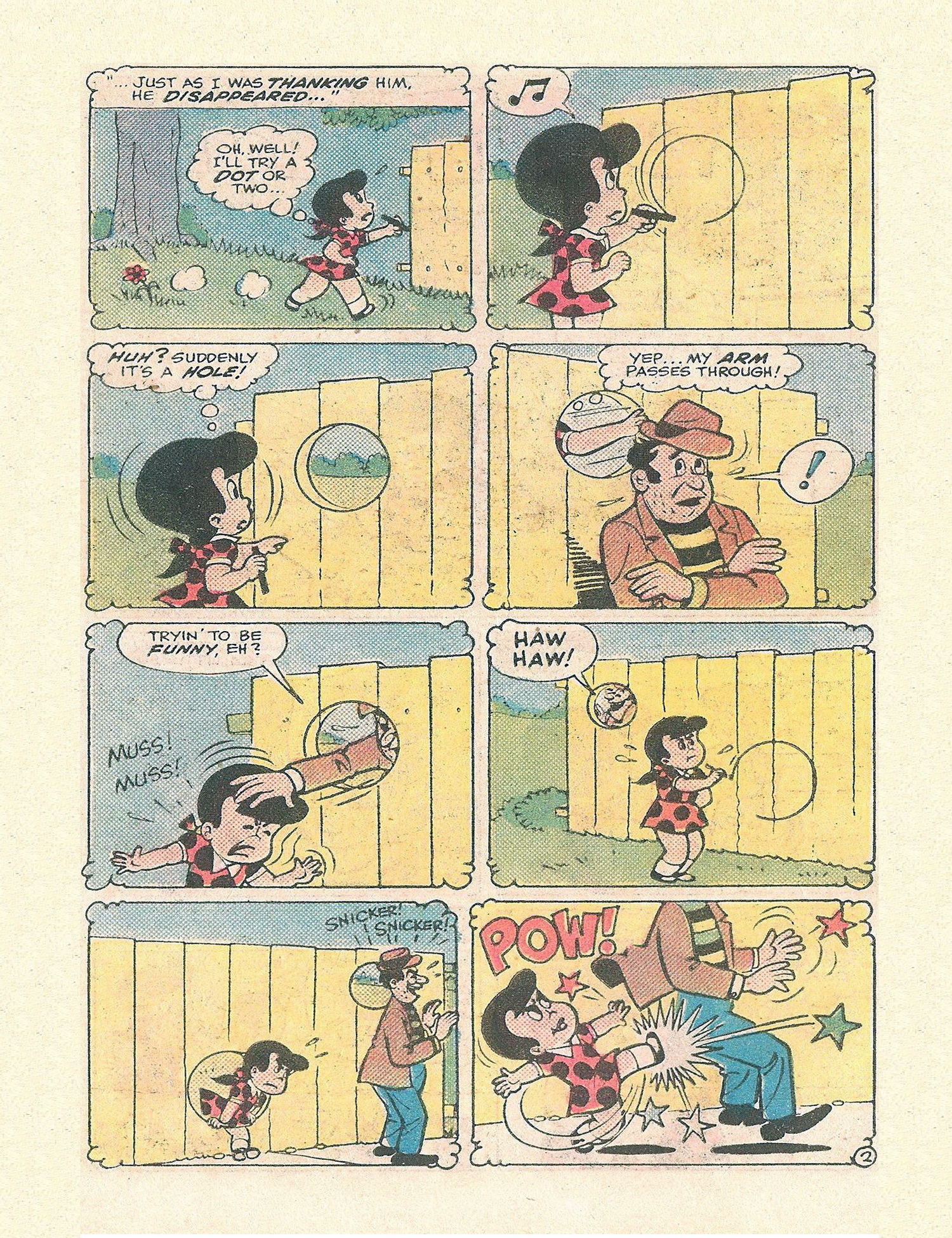Read online Richie Rich Digest Stories comic -  Issue #13 - 54