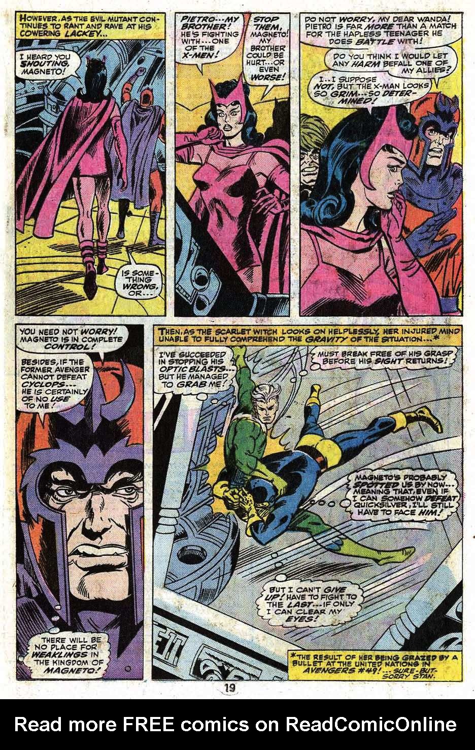 Read online Uncanny X-Men (1963) comic -  Issue #93 - 21