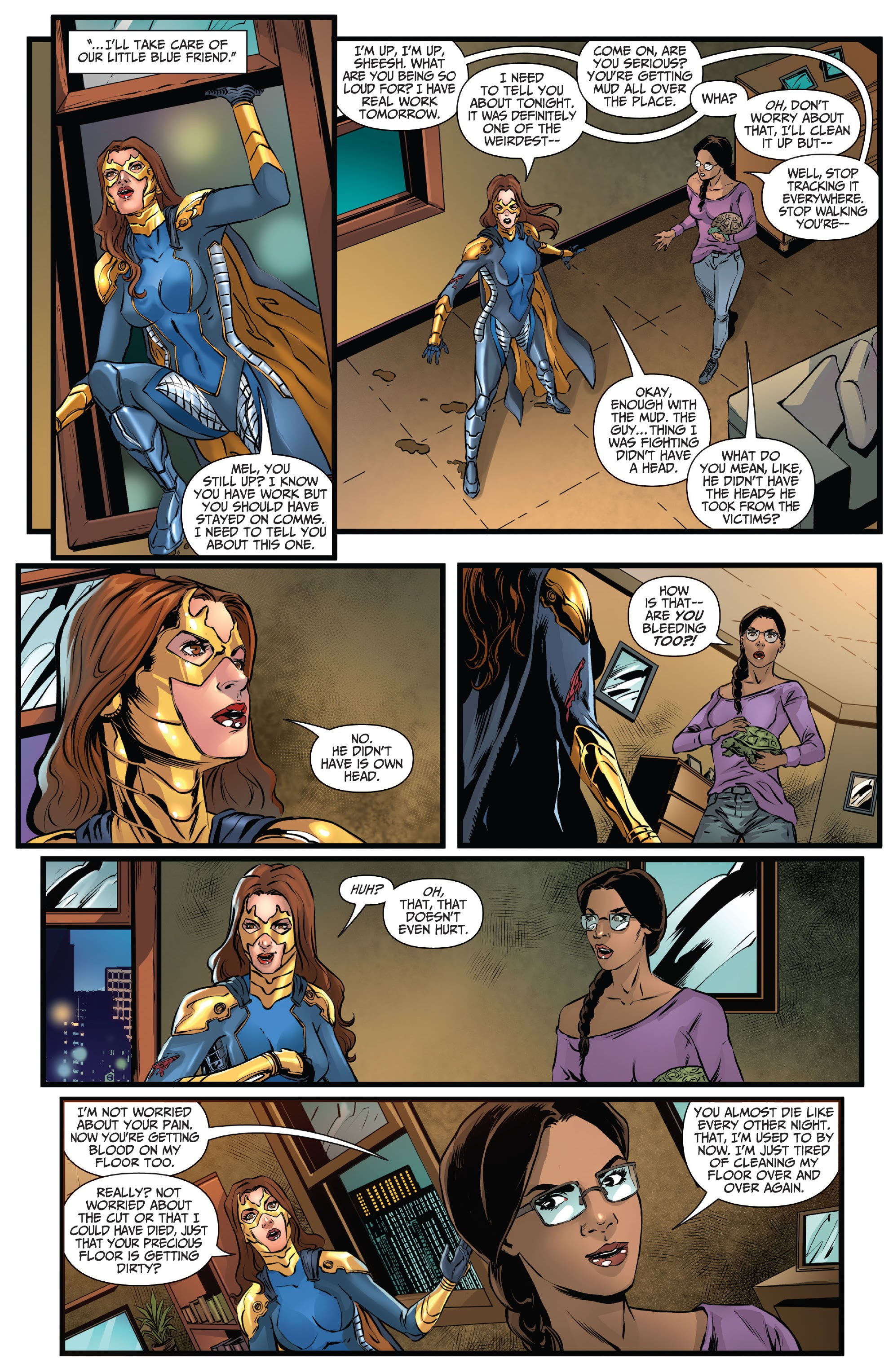 Read online Belle: Headless Horseman comic -  Issue # Full - 22