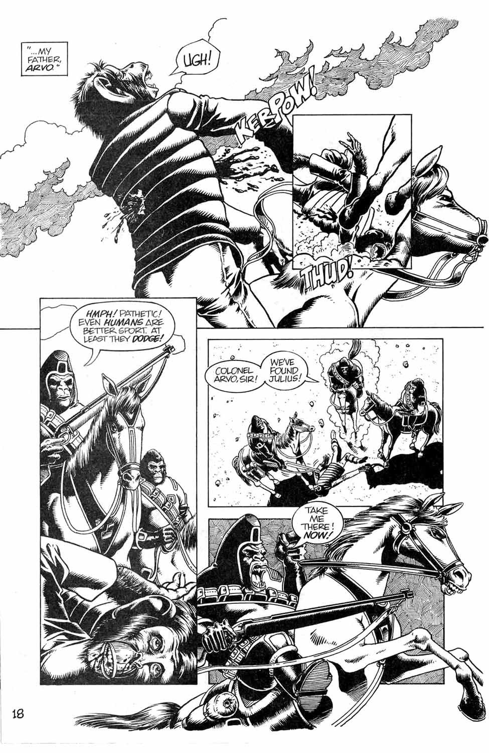 Read online Planet of the Apes: The Forbidden Zone comic -  Issue #3 - 20