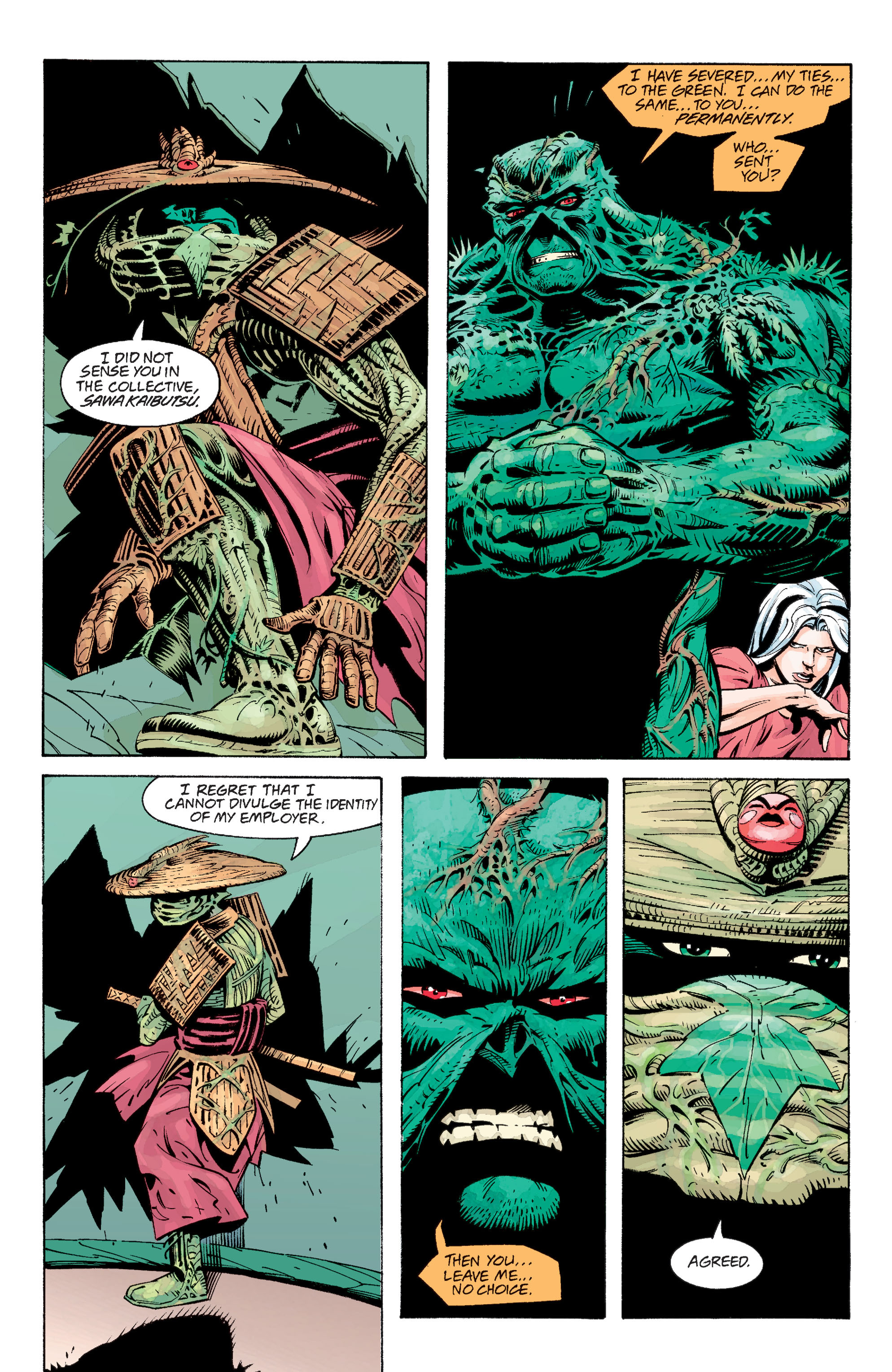 Read online Swamp Thing (2000) comic -  Issue # TPB 1 - 144