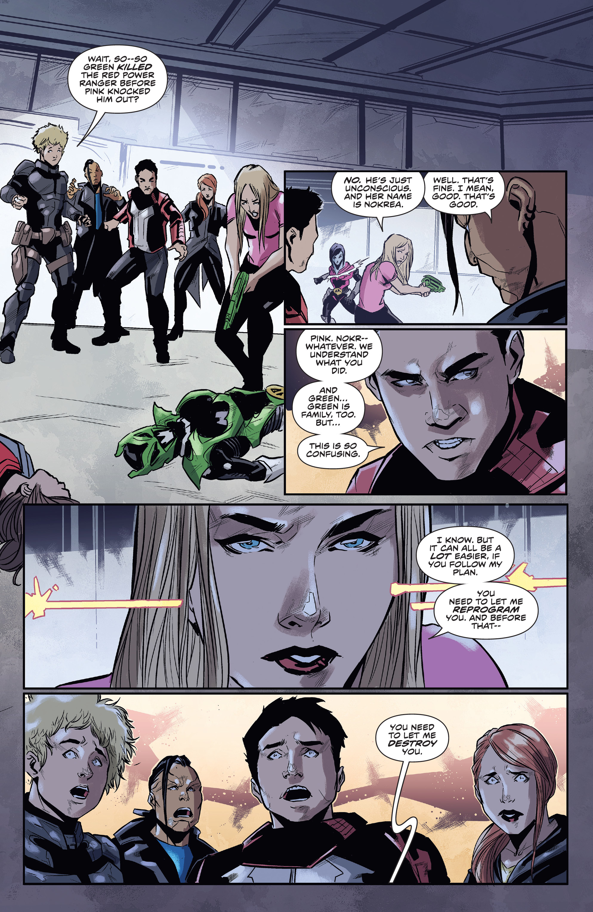 Read online Saban's Power Rangers: The Psycho Path comic -  Issue # TPB - 81