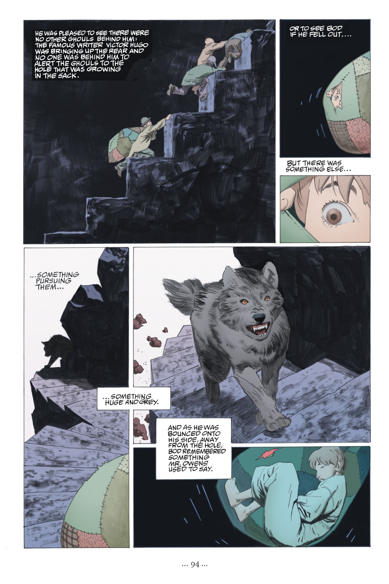 Read online The Graveyard Book: Graphic Novel comic -  Issue # TPB 1 - 99