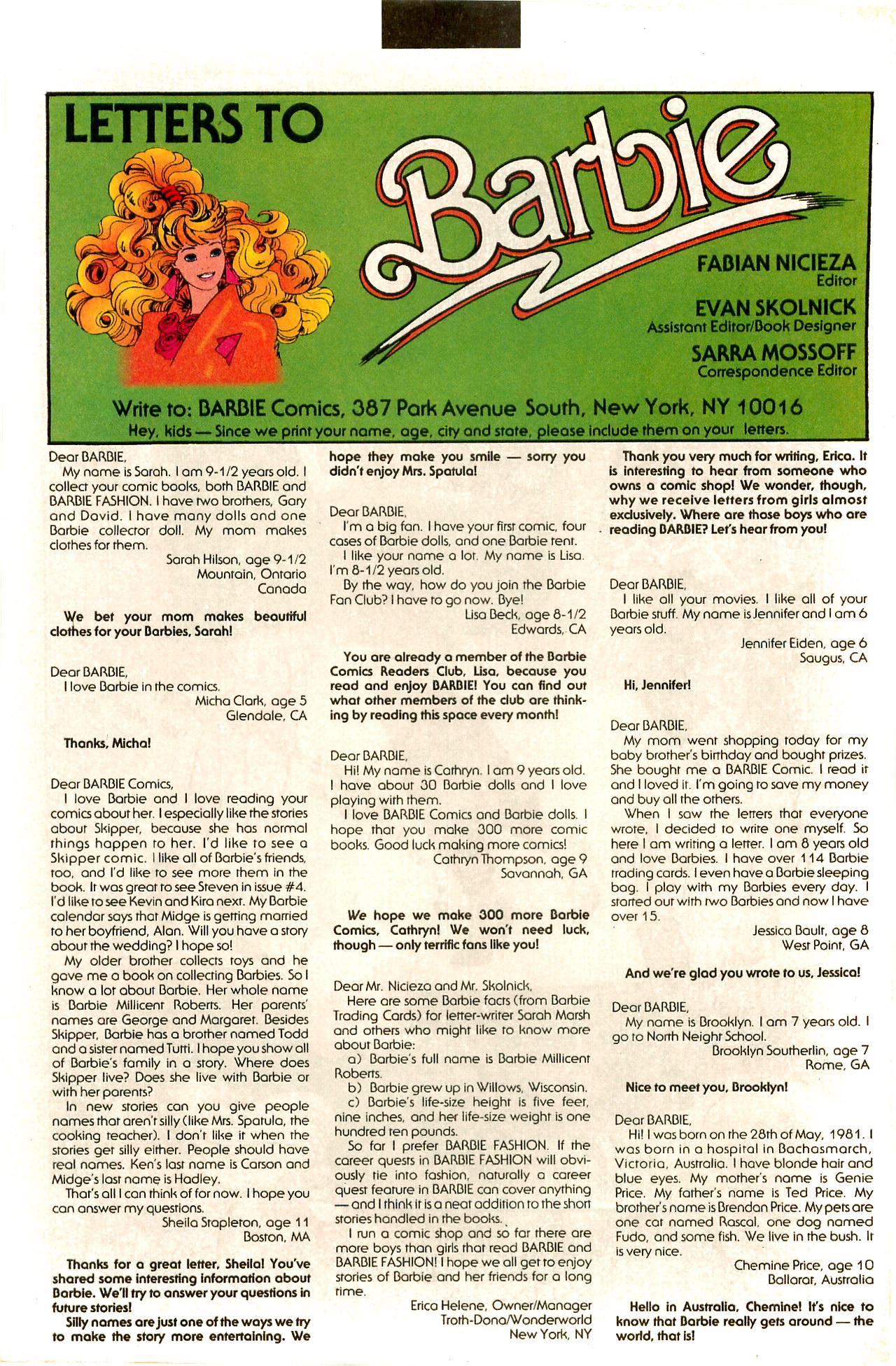 Read online Barbie comic -  Issue #11 - 32