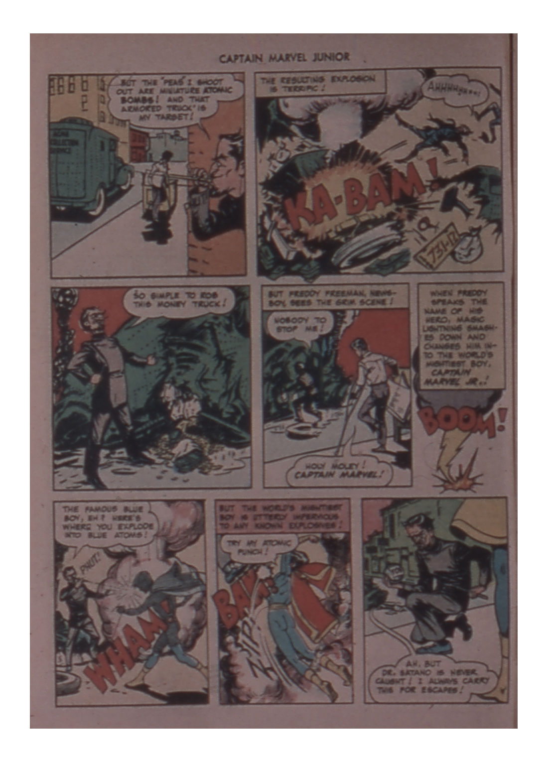 Read online Captain Marvel, Jr. comic -  Issue #74 - 4