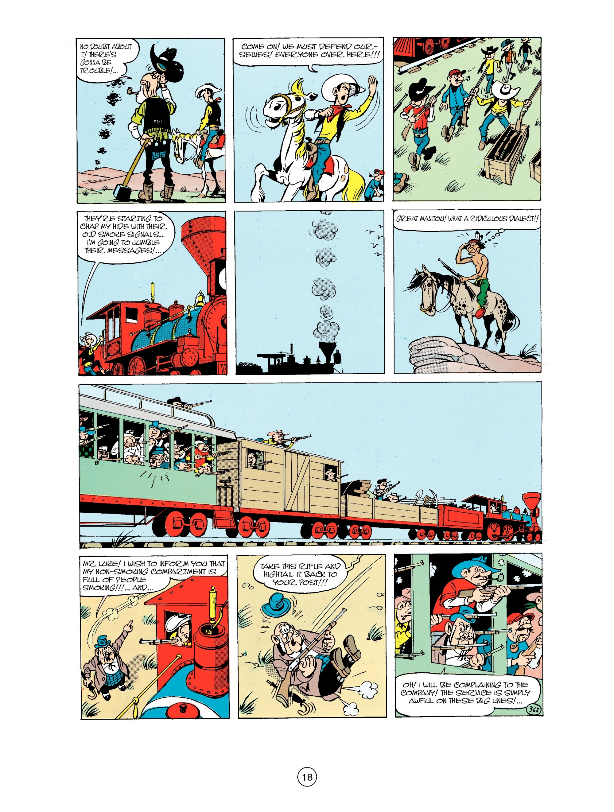 Read online A Lucky Luke Adventure comic -  Issue #32 - 18