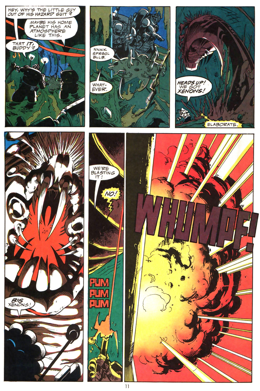 Read online Alien Legion (1987) comic -  Issue #15 - 14