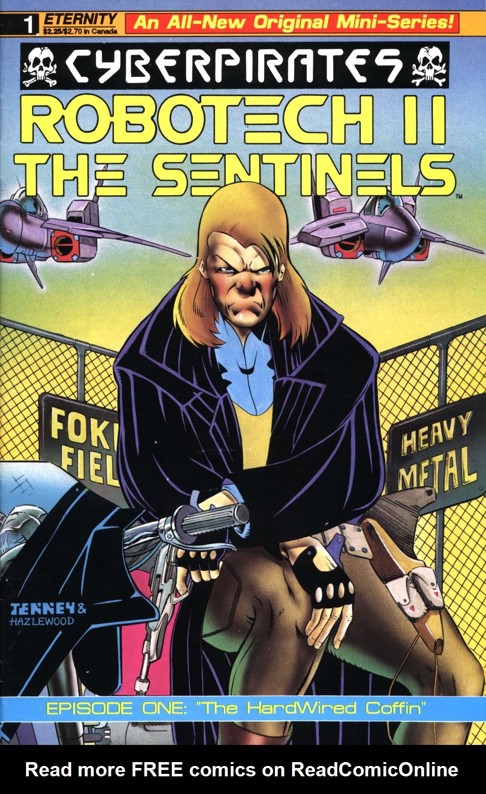 Read online Robotech II: The Sentinels - CyberPirates comic -  Issue #1 - 1