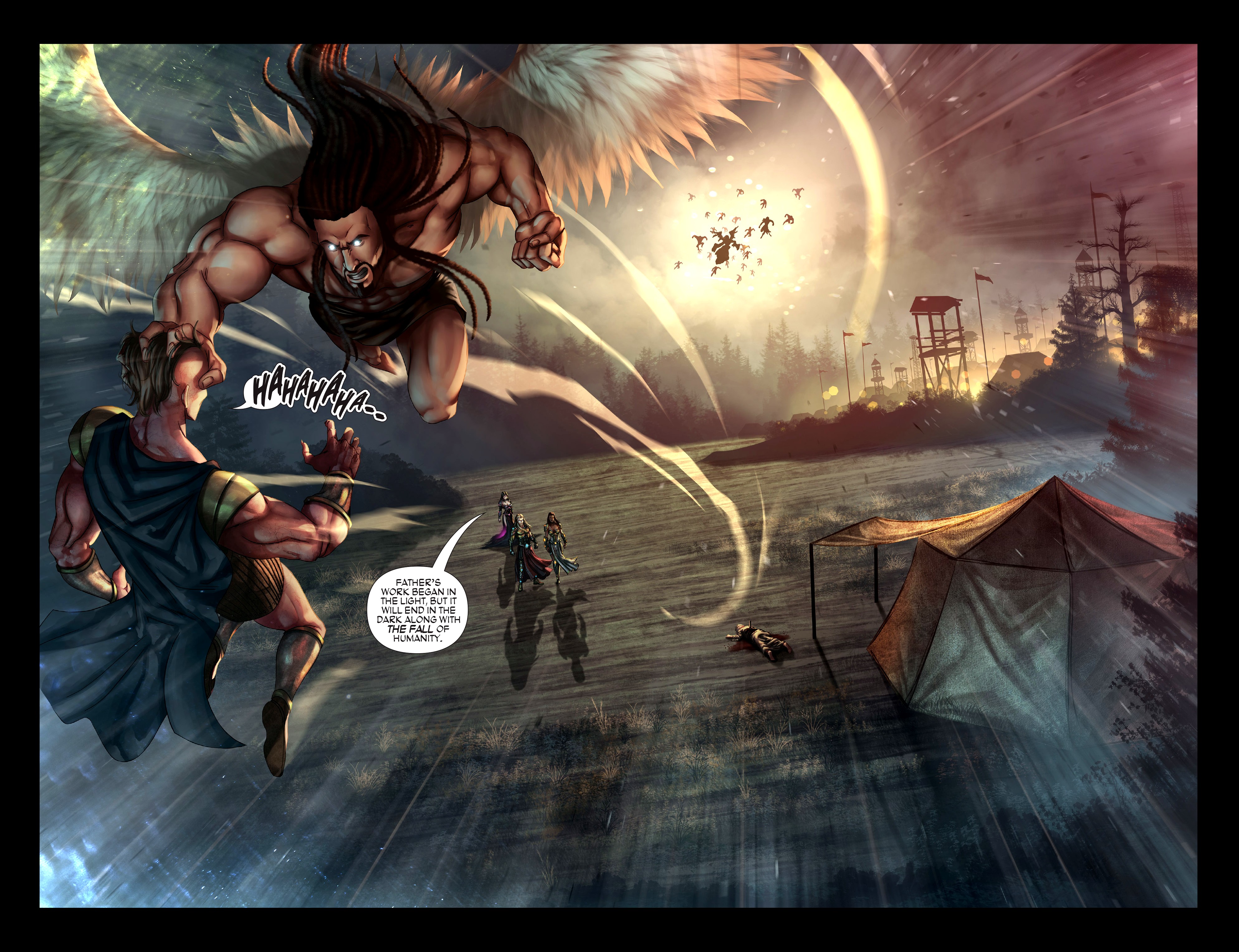 Read online Knights of the Golden Sun comic -  Issue #6 - 22