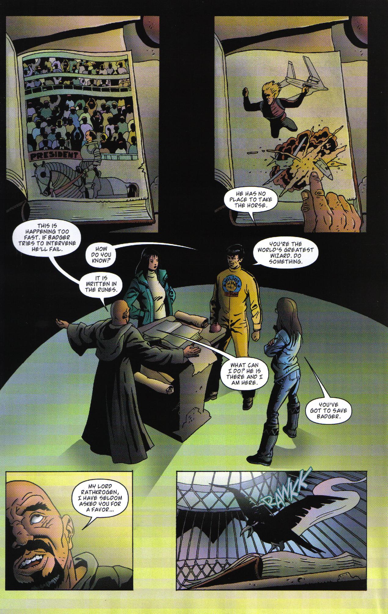 Read online Badger Saves the World comic -  Issue #4 - 20