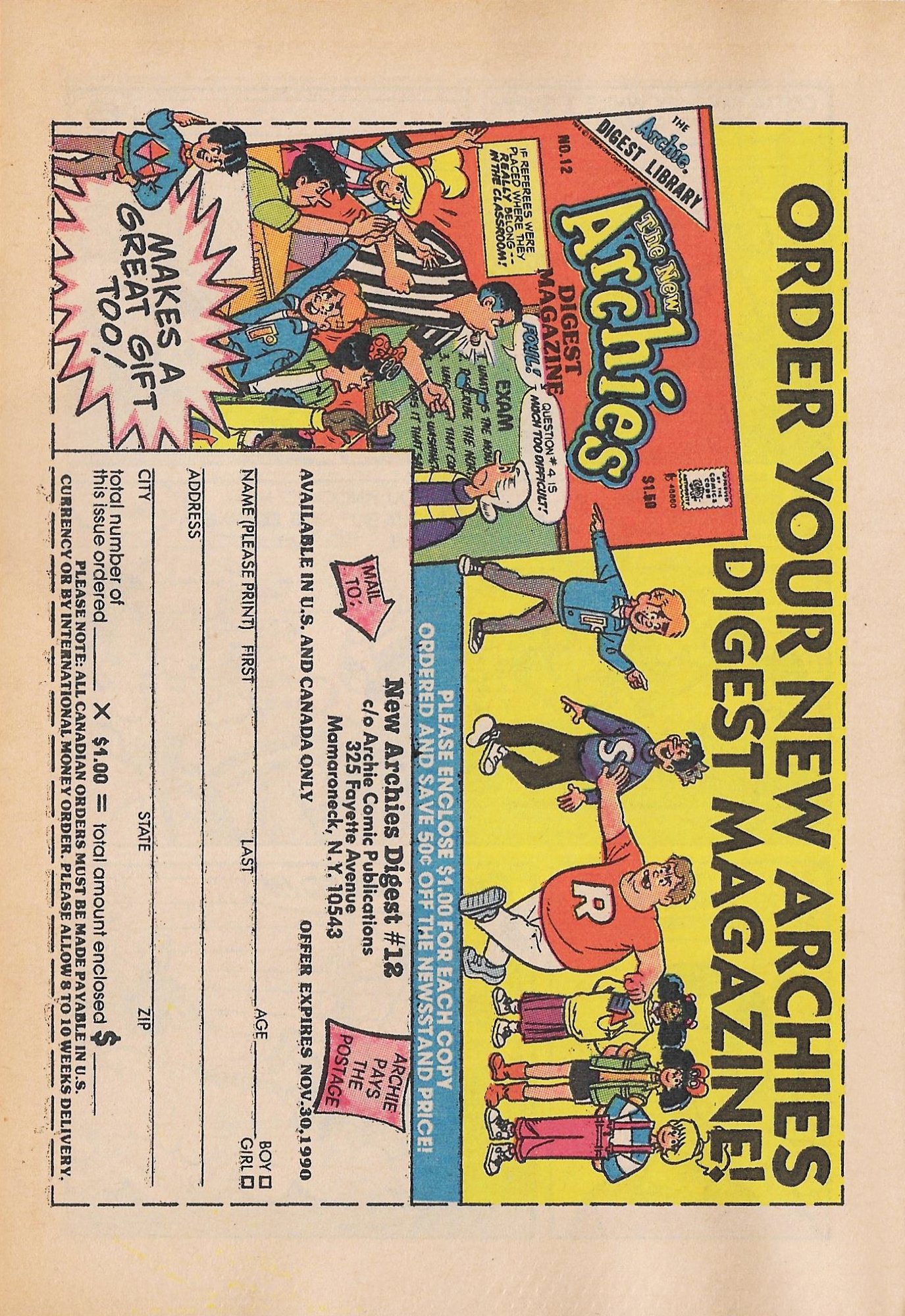 Read online Archie Digest Magazine comic -  Issue #105 - 18