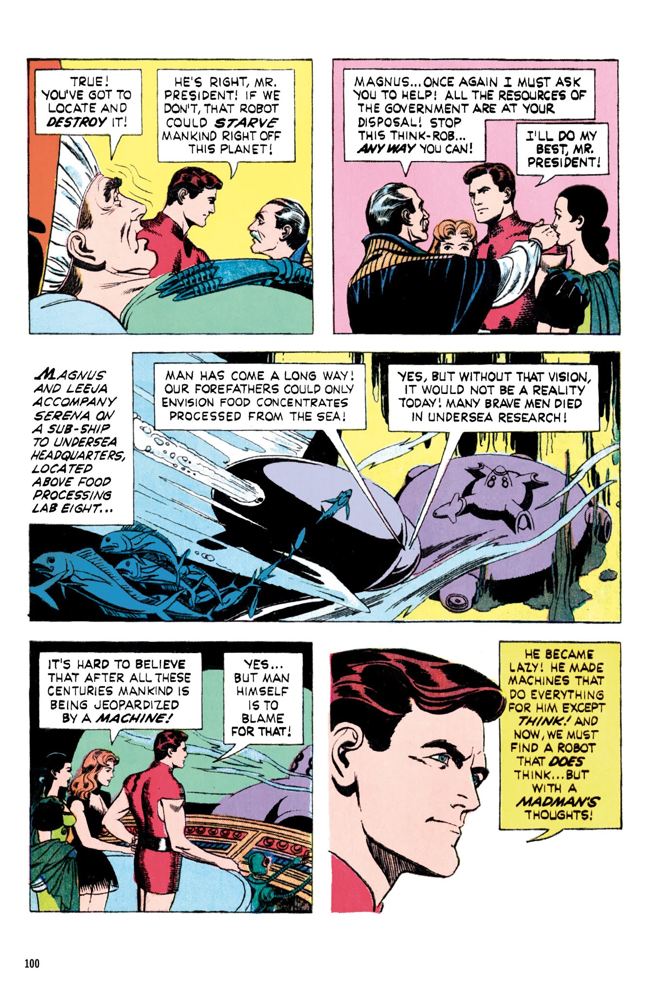 Read online Magnus, Robot Fighter Archives comic -  Issue # TPB 1 (Part 2) - 2