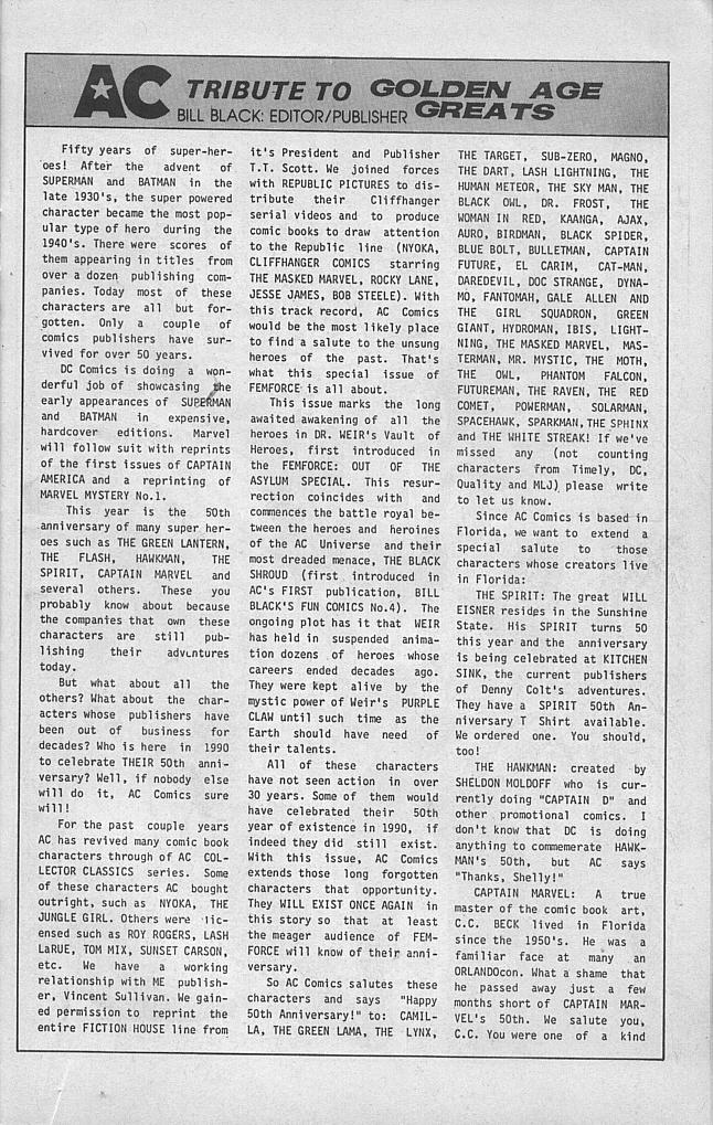 Read online Femforce comic -  Issue #29 - 27