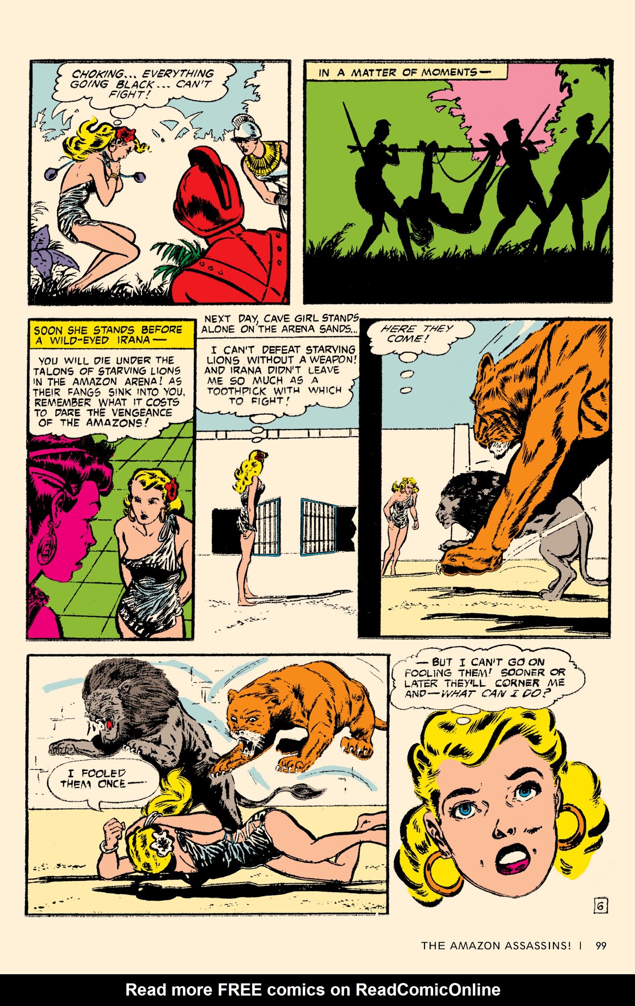 Read online Bob Powell's Complete Cave Girl comic -  Issue # TPB (Part 1) - 100
