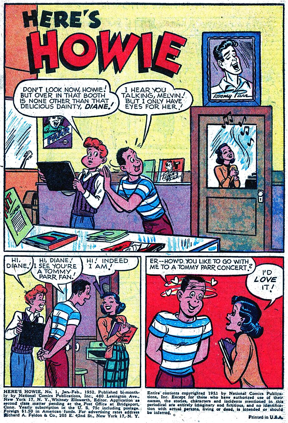 Read online Here's Howie Comics comic -  Issue #1 - 3