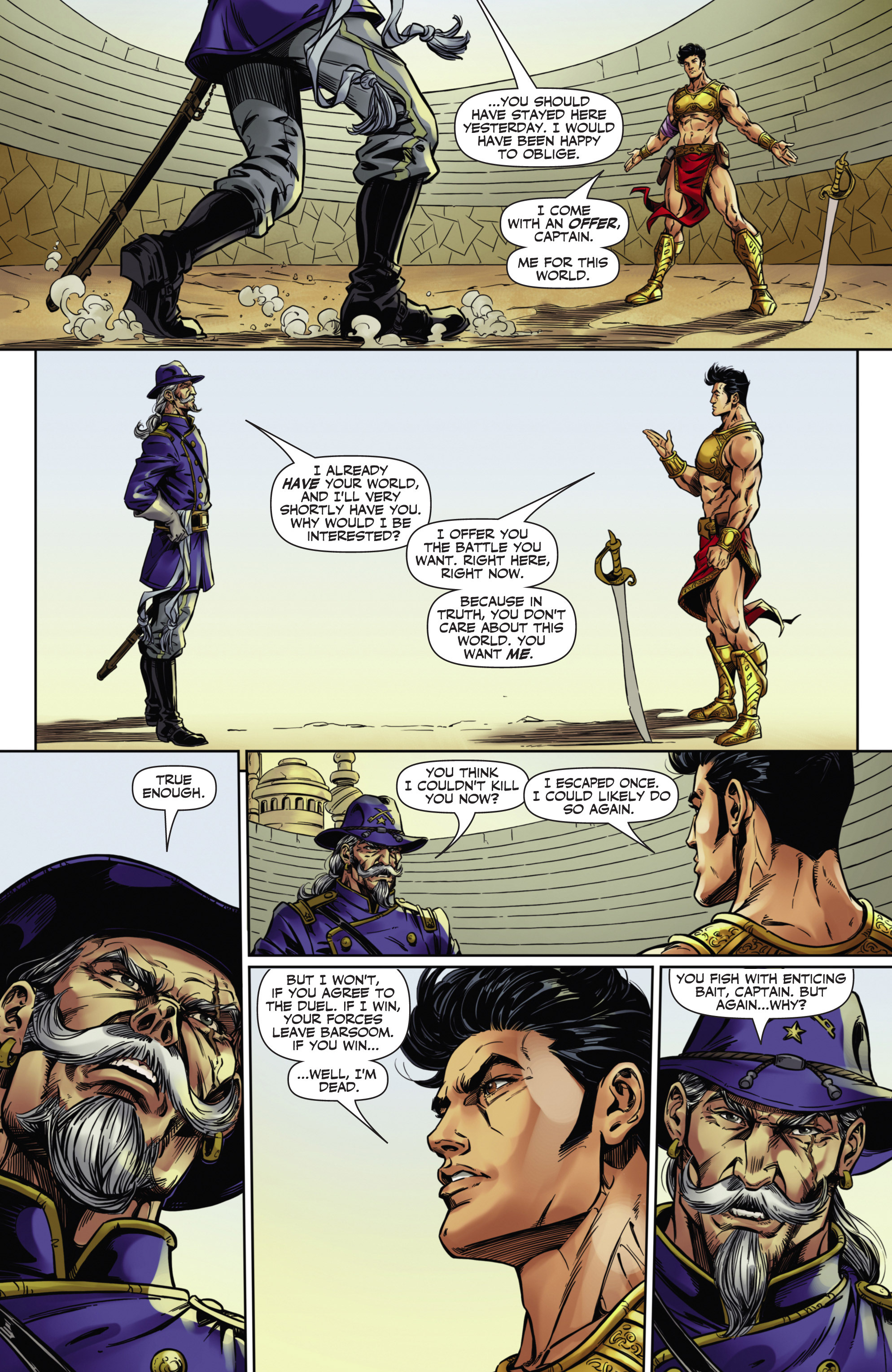 Read online John Carter, Warlord of Mars (2014) comic -  Issue #5 - 22