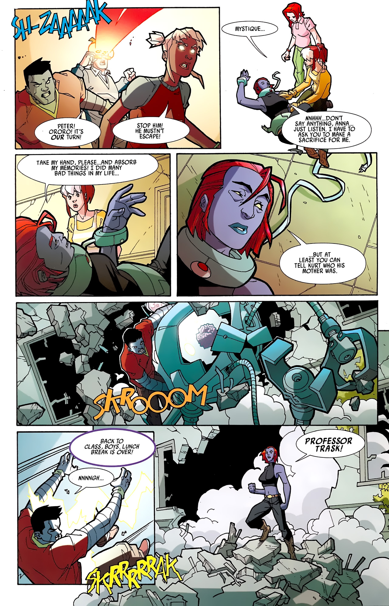 Read online X-Campus comic -  Issue #4 - 45