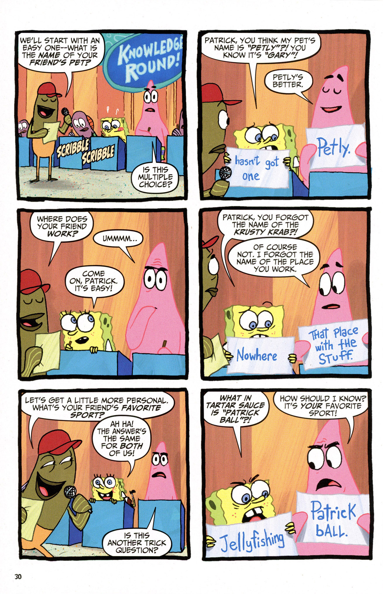 Read online SpongeBob Comics comic -  Issue #20 - 31