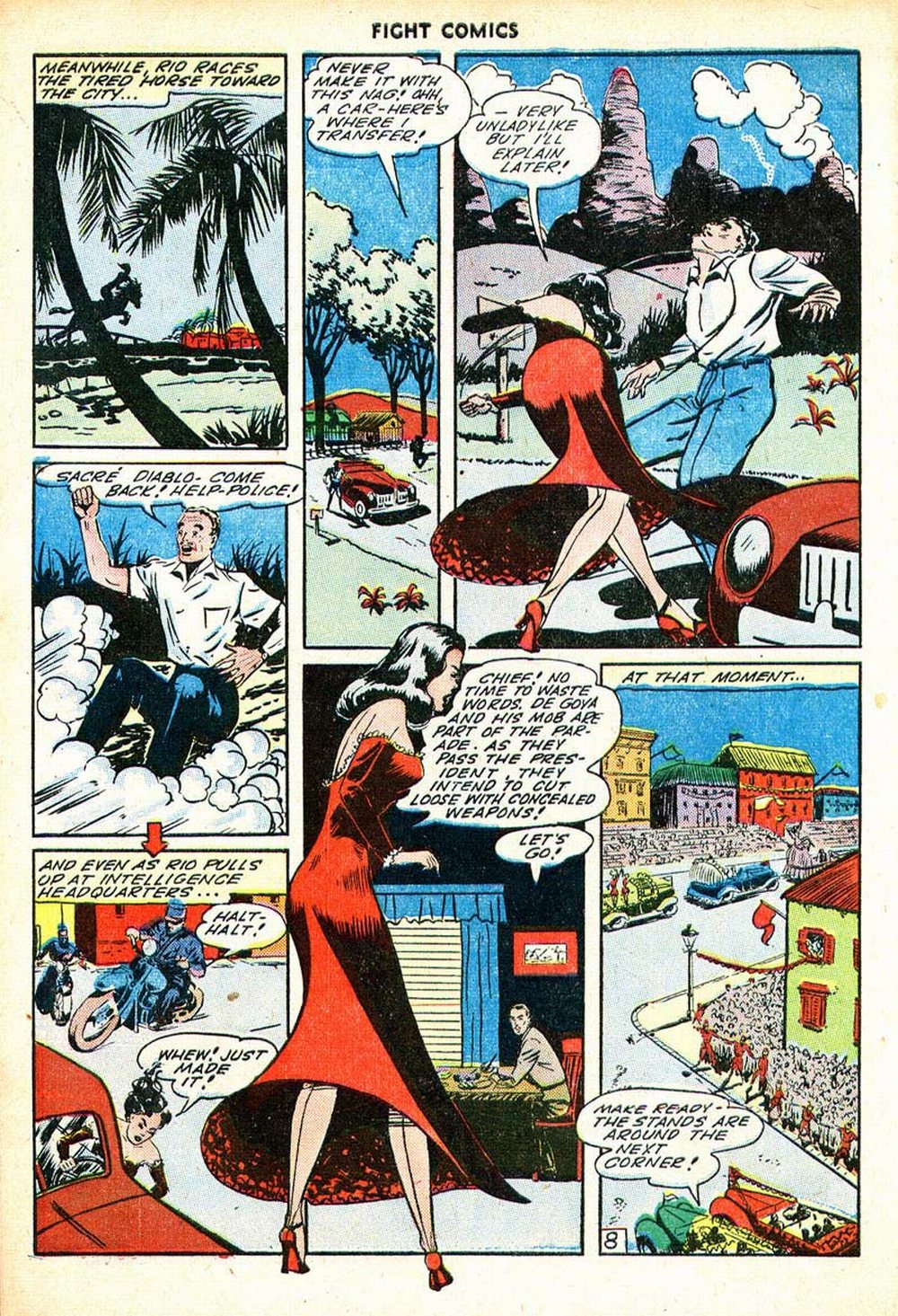 Read online Fight Comics comic -  Issue #36 - 48