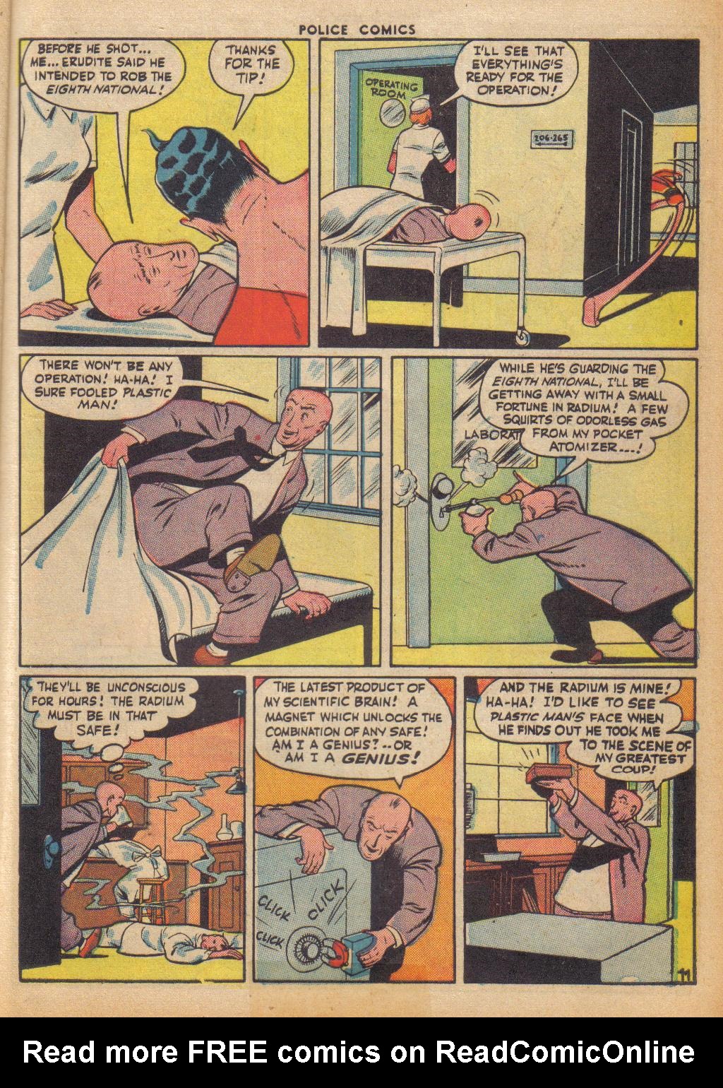 Read online Police Comics comic -  Issue #53 - 13