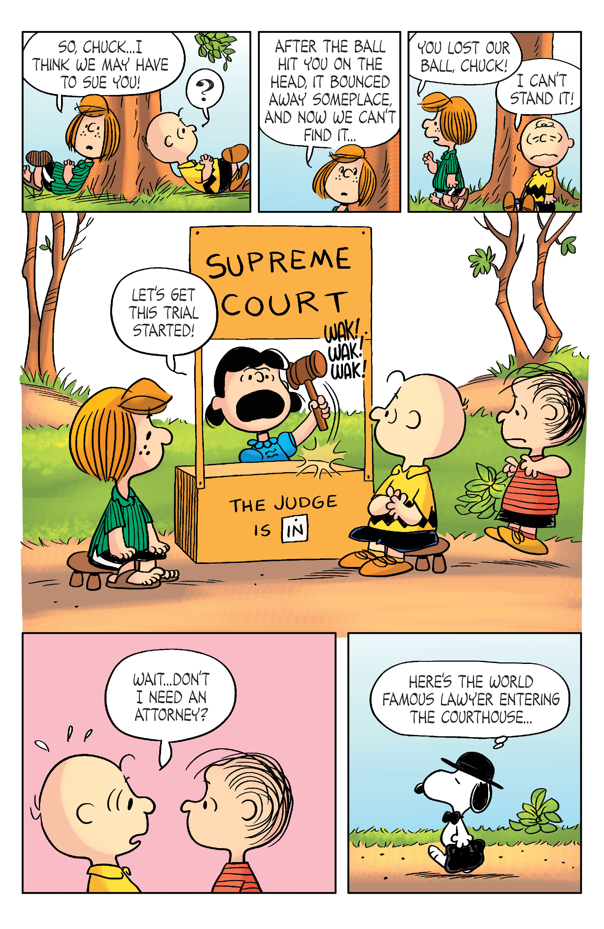 Read online Peanuts (2012) comic -  Issue #20 - 19