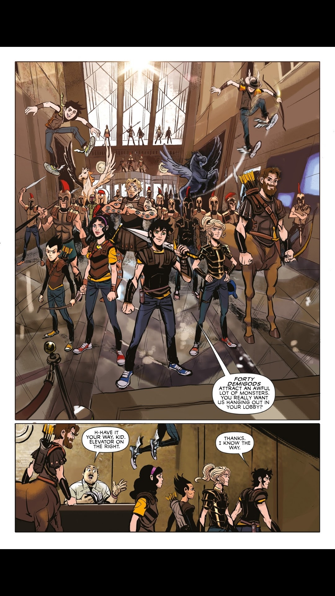 Read online Percy Jackson and the Olympians comic -  Issue # TPB 5 - 54