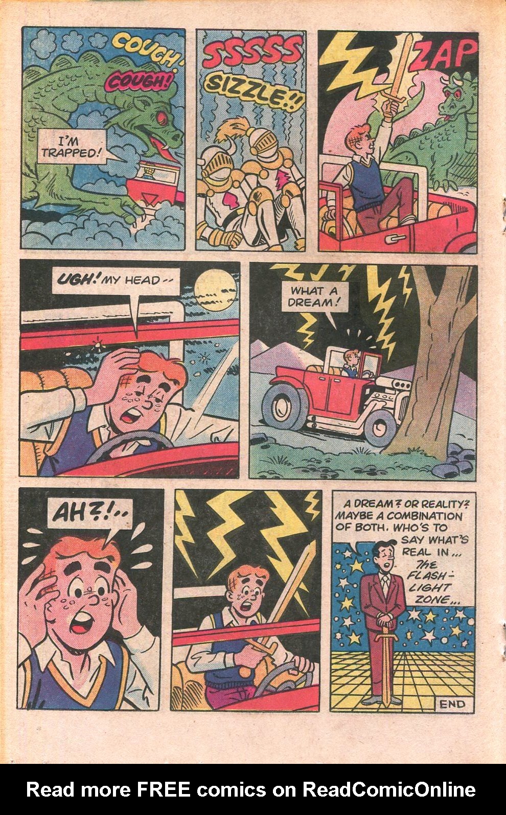 Read online Archie's TV Laugh-Out comic -  Issue #95 - 18
