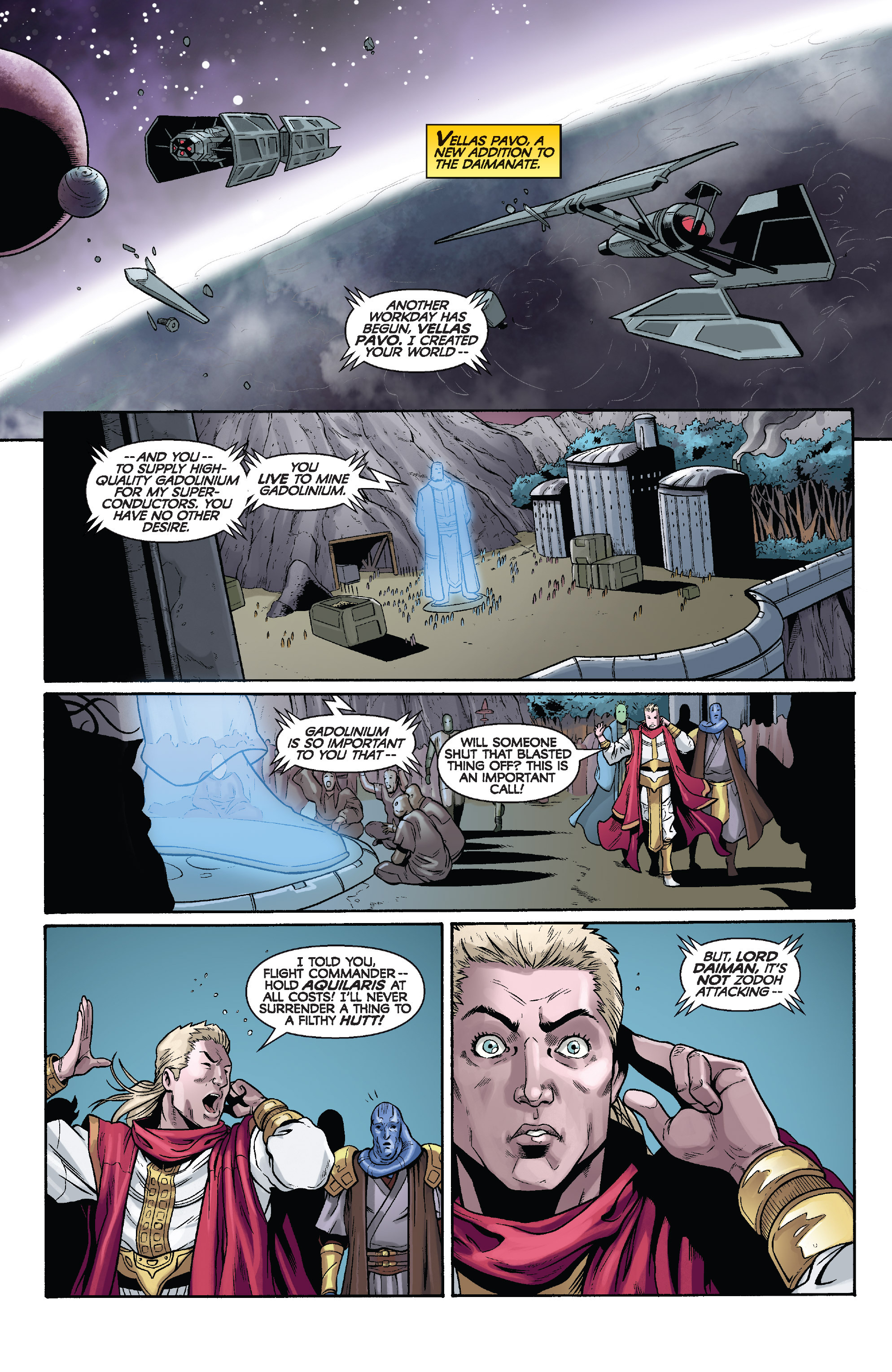 Read online Star Wars: Knight Errant - Deluge comic -  Issue #2 - 3